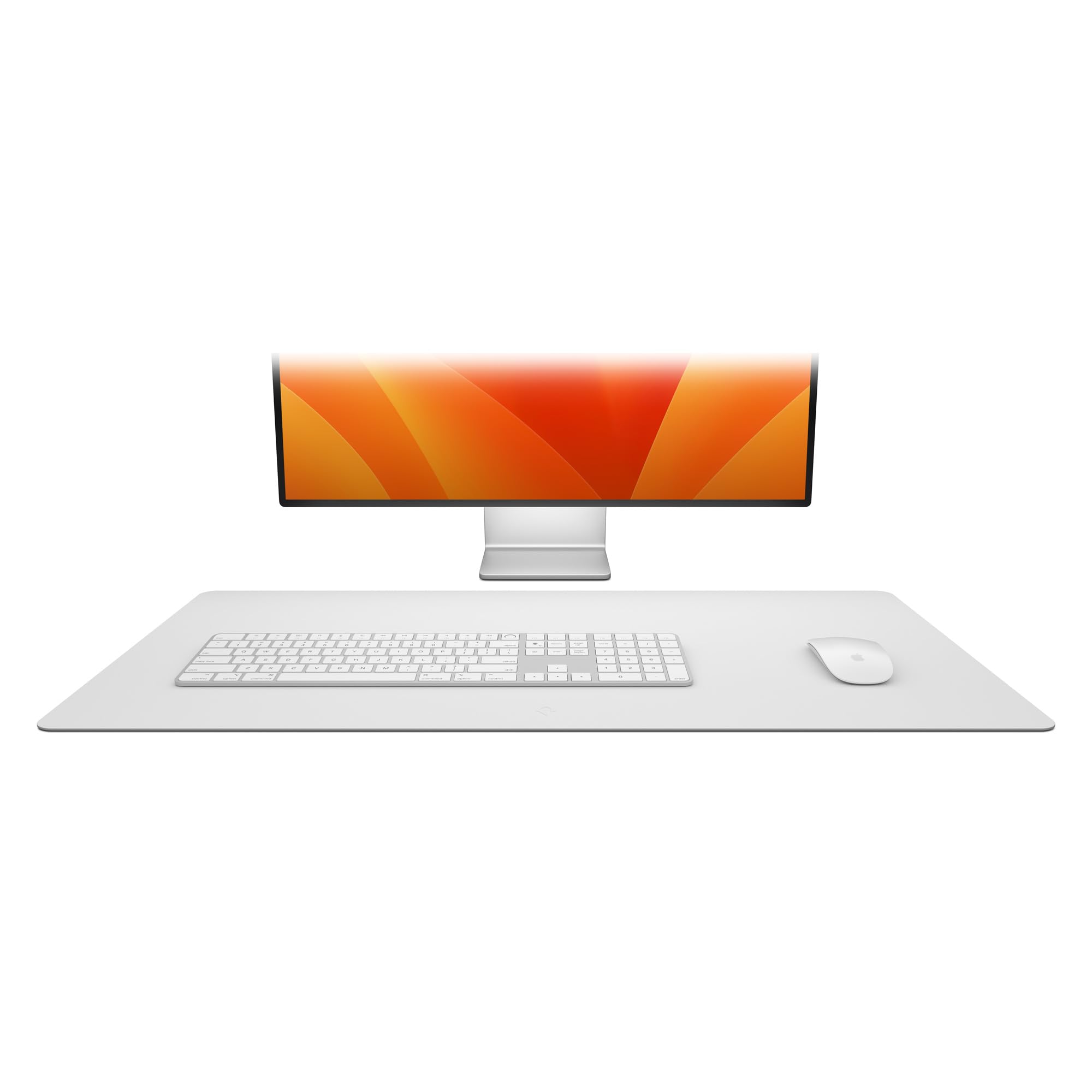 موس پد چرمی قابل اطمینان Twelve South DeskPad، مورد استفاده قرار گیری دائمی، سایز مناسب برای نمایش، رنگ خاکستری بزرگ