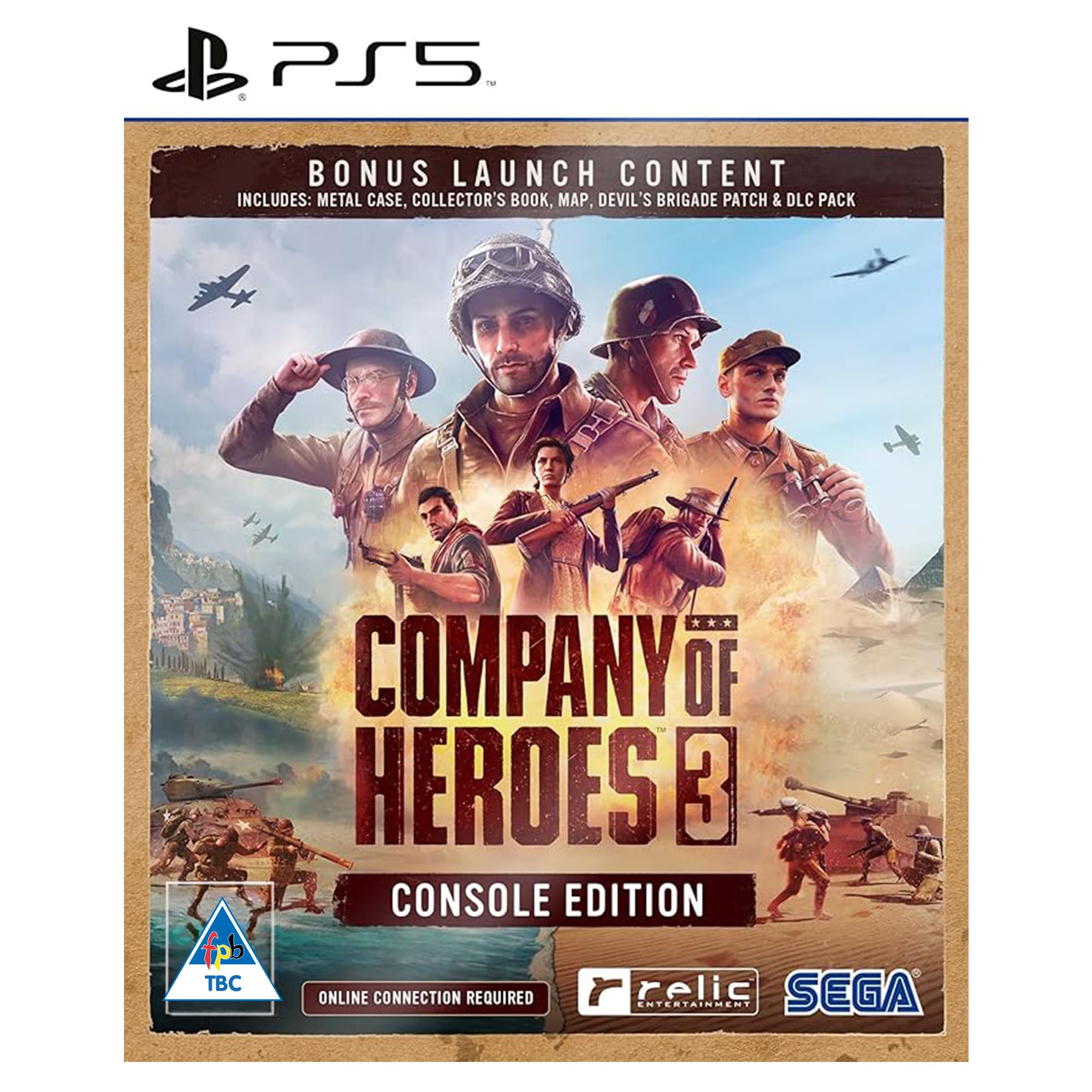 Sega Company of Heroes 3 LE PS5 PEGI (جعبه فلزی) پلی‌استیشن 5