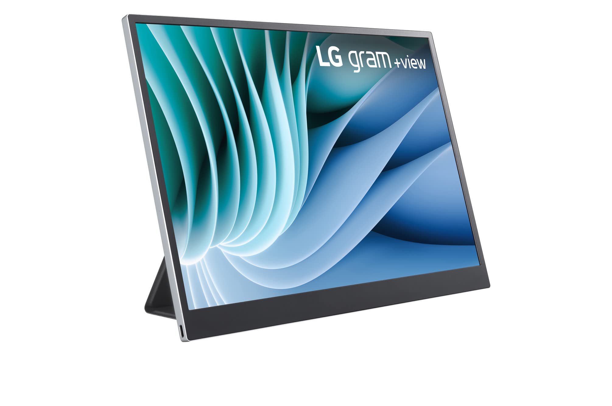 مانیتور قابل حمل LG 16MR70.ASDWU +View، 0.7 کیلوگرم، سازگار با کامپیوتر و تلفن هوشمند، 16 اینچ، 16:10، 2560 x 1600، پنل IPS، USB-C، 60Hz 2023