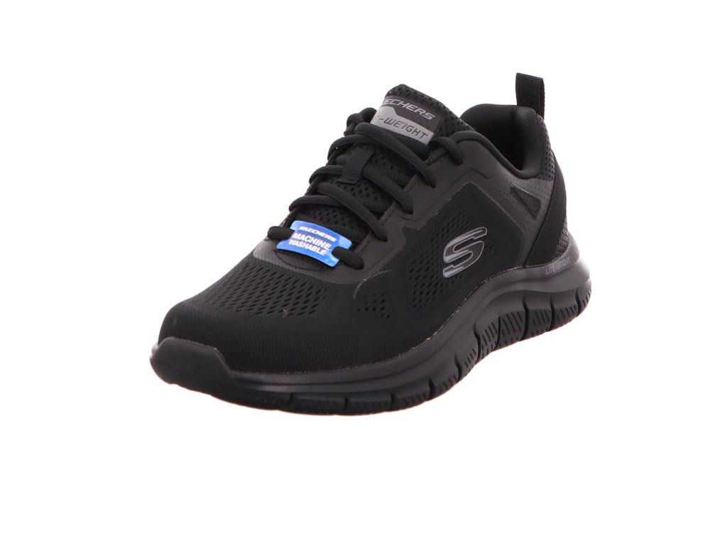 Skechers TRACK BROADER کفش مردانه سایز 44 (EU) مشکی مشکی