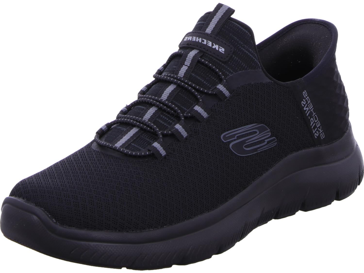 کفش اسلیپ این Skechers SUMMITS - HIGH RANGE مردانه سایز ۴۵ اروپا مشکی مات