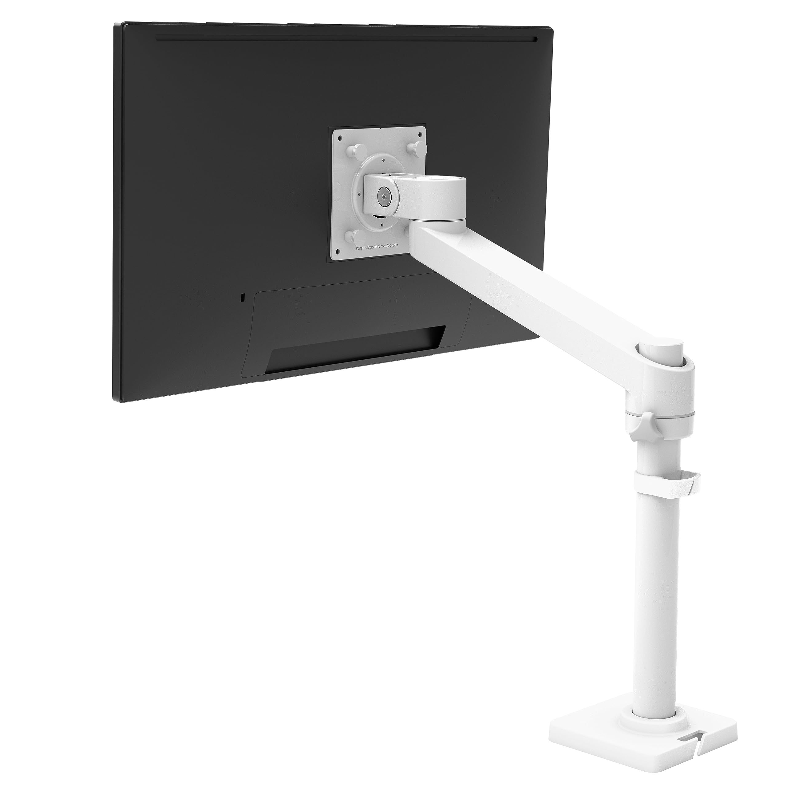کلاه‌بردار Ergotron - NX Single Monitor Arm • VESA دسک مونت • برای مانیتورهای تا 34 اینچ • 0 تا 8 کیلوگرم • سفید - 45-669-216 1 Display NX Arm سفید
