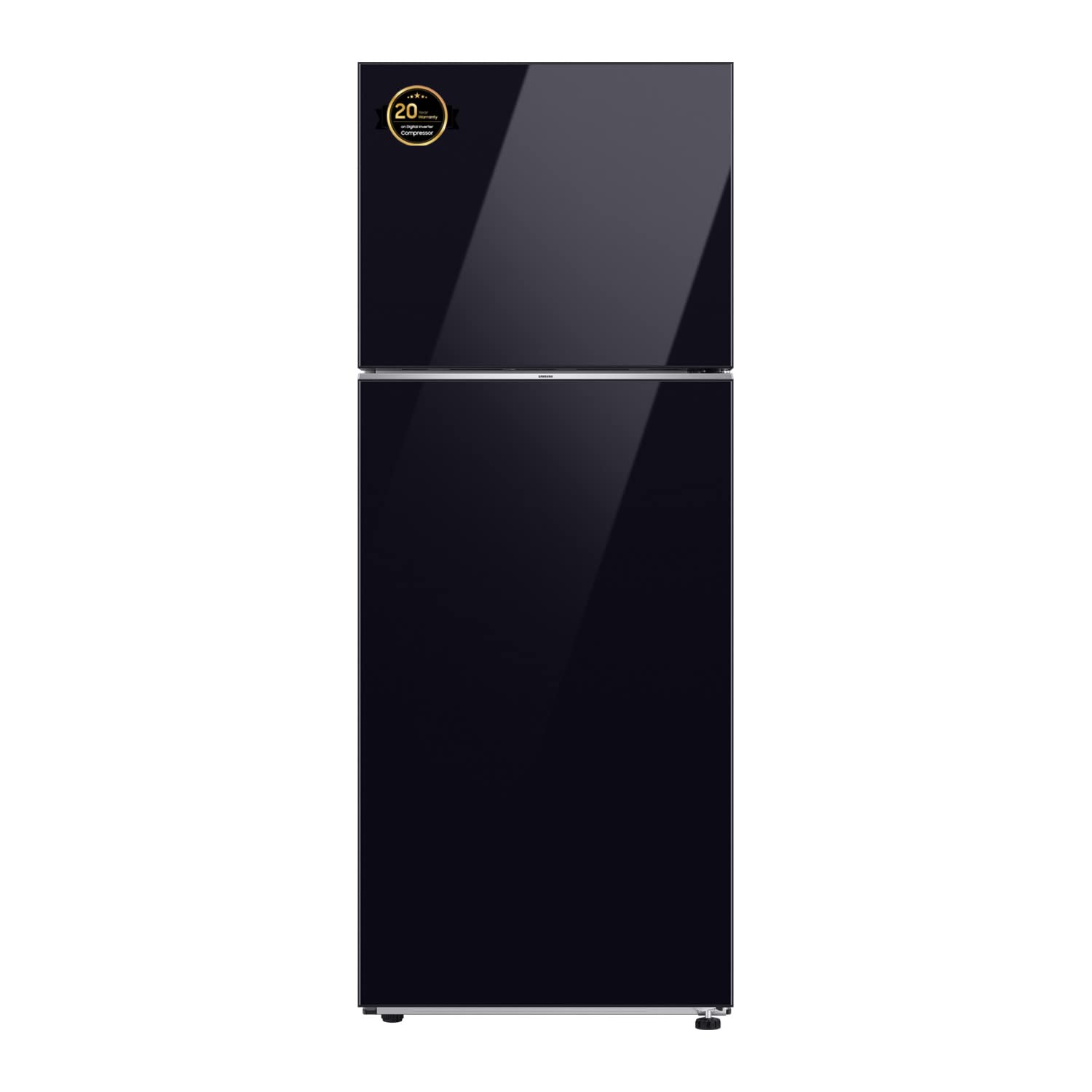 سامسونگ 460 لیتر، یخچال روباز مدل Top Mount، RT47CB664622AE، رنگ مشکی تمیز، فناوری SpaceMax، گارانتی 20 ساله بر روی کمپرسور دیجیتال اینورتر (نسخه امارات متحده)