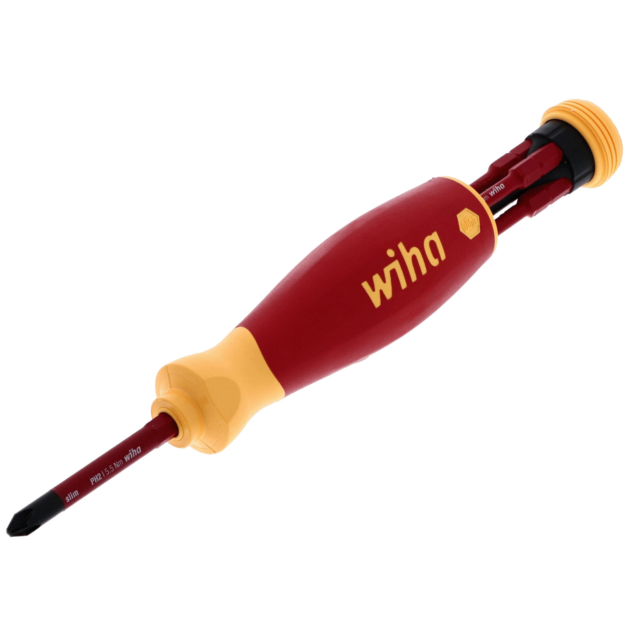 Wiha 28345 6 قطعه متعدد الکارآمد ایزوله SlimLine PocketMax Multi-Driver