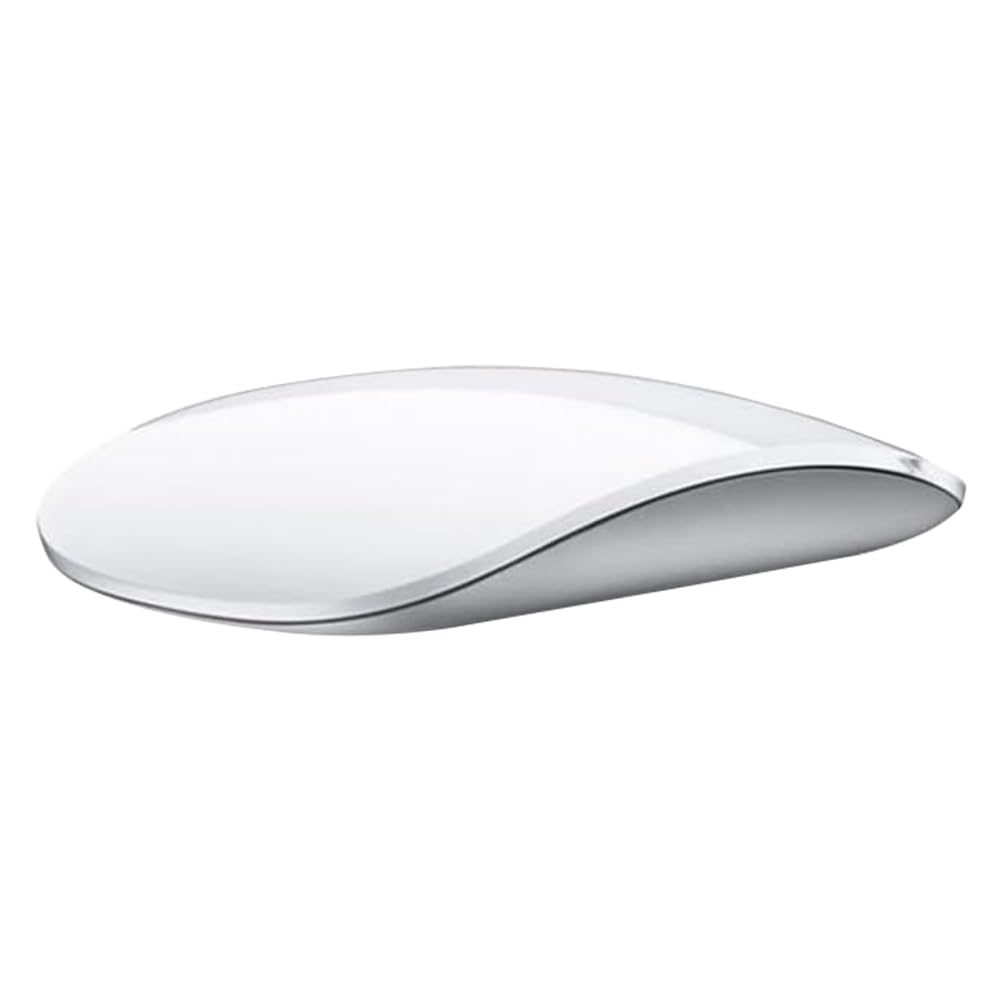 موس لمسی Magic Mouse White، سطح چند لمسی، موس لمسی بی‌سیم قابل شارژ با اسکرولینگ، دقت اپتیکال، ارتباط بلوتوث قوی ۵.۱، و حسگر ۱۶۰۰ دی‌پی‌ای، سازگار با تمامی دستگاه‌ها