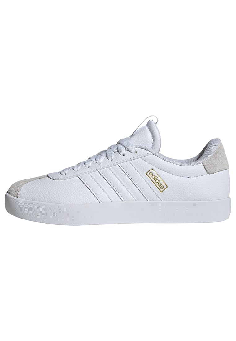 کفش زنانه adidas VL Court 3.0، 39 1/3 EU، رنگهای سفید، سفید و خاکستری