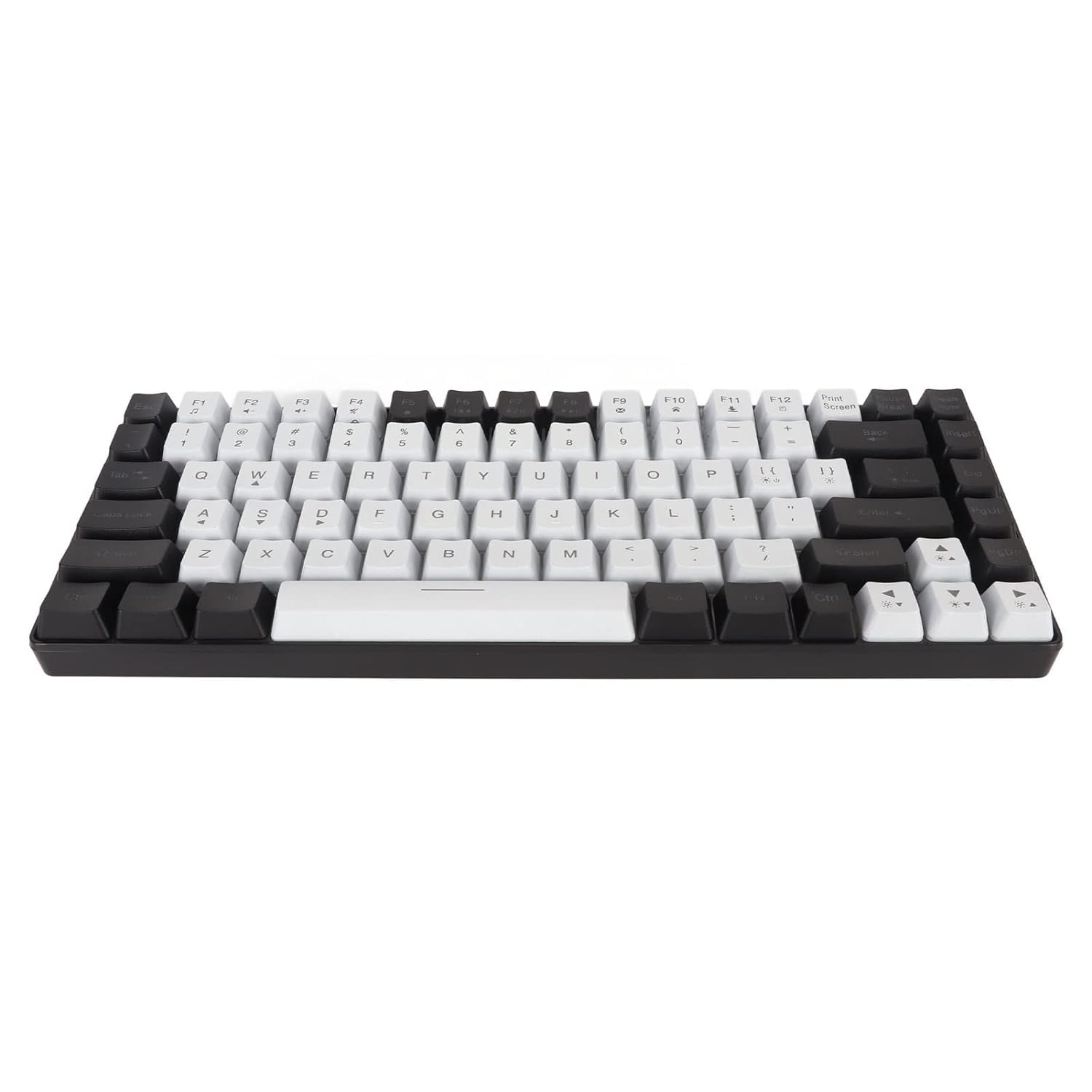 صفحه کلید مکانیکی با سیم 84 کلید Bewinner، صفحه کلید بازی RGB Backlit، صفحه کلید با سیم آرام Ergonomically Curved، صفحه کلید قابل حمل، صفحه کلید مکانیکی Hot Swappable (سیاه) (DNEId5kgrgu4wp-12)