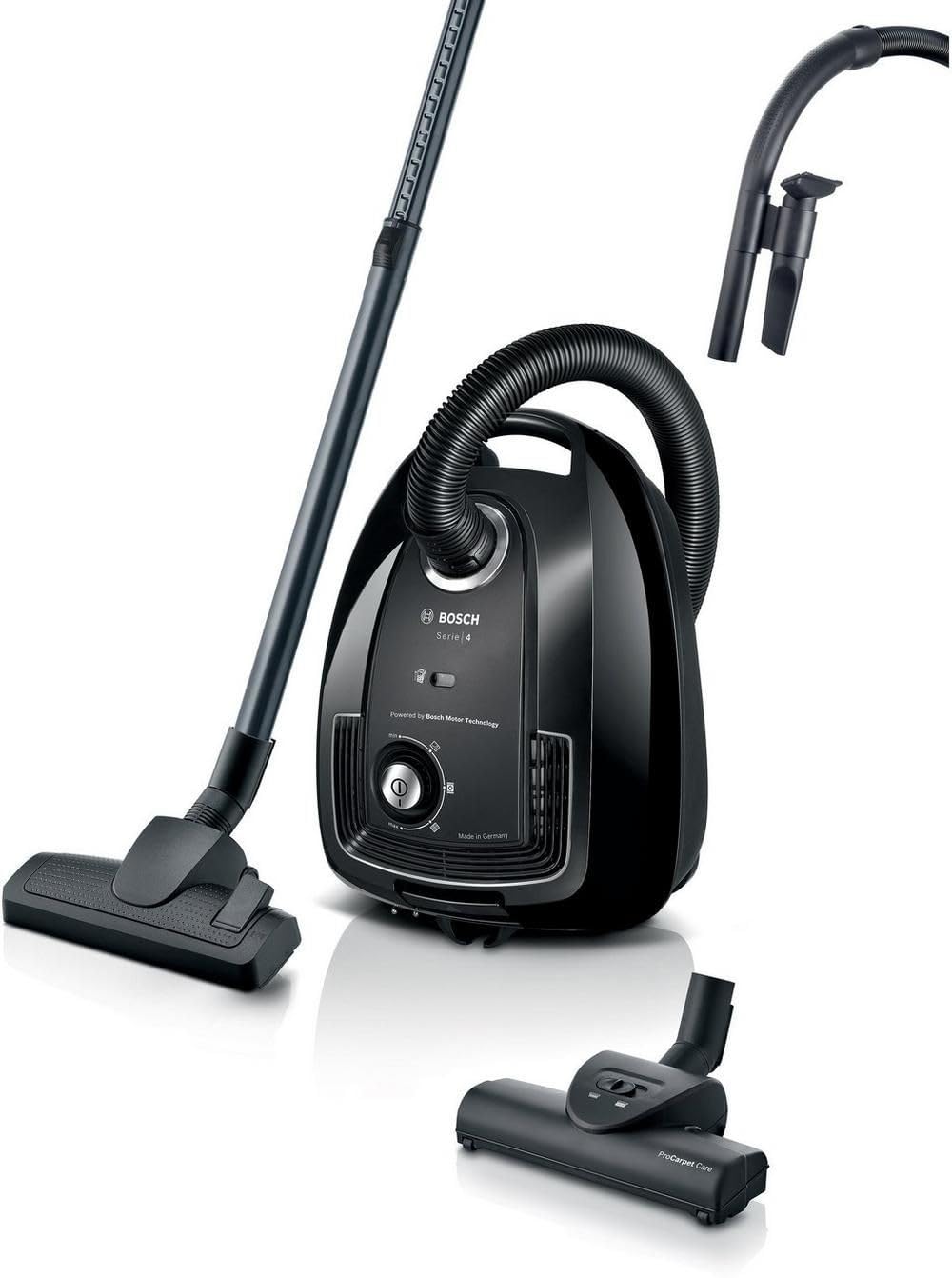جاروبرقی Bosch Series 4 Bagged، رنگ مشکی BGL38BA3GB