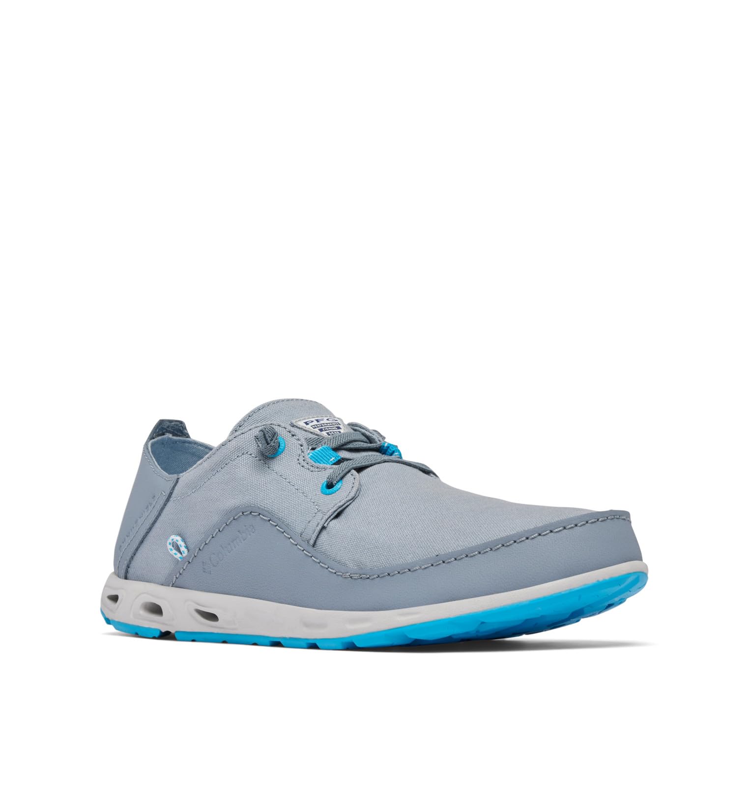 کفش قایقی Columbia PFG Men's Bahama Vent Relaxed PFG مردانه با سایز 40 اروپا رنگ خاکستری/آبی اقیانوس Tradewinds