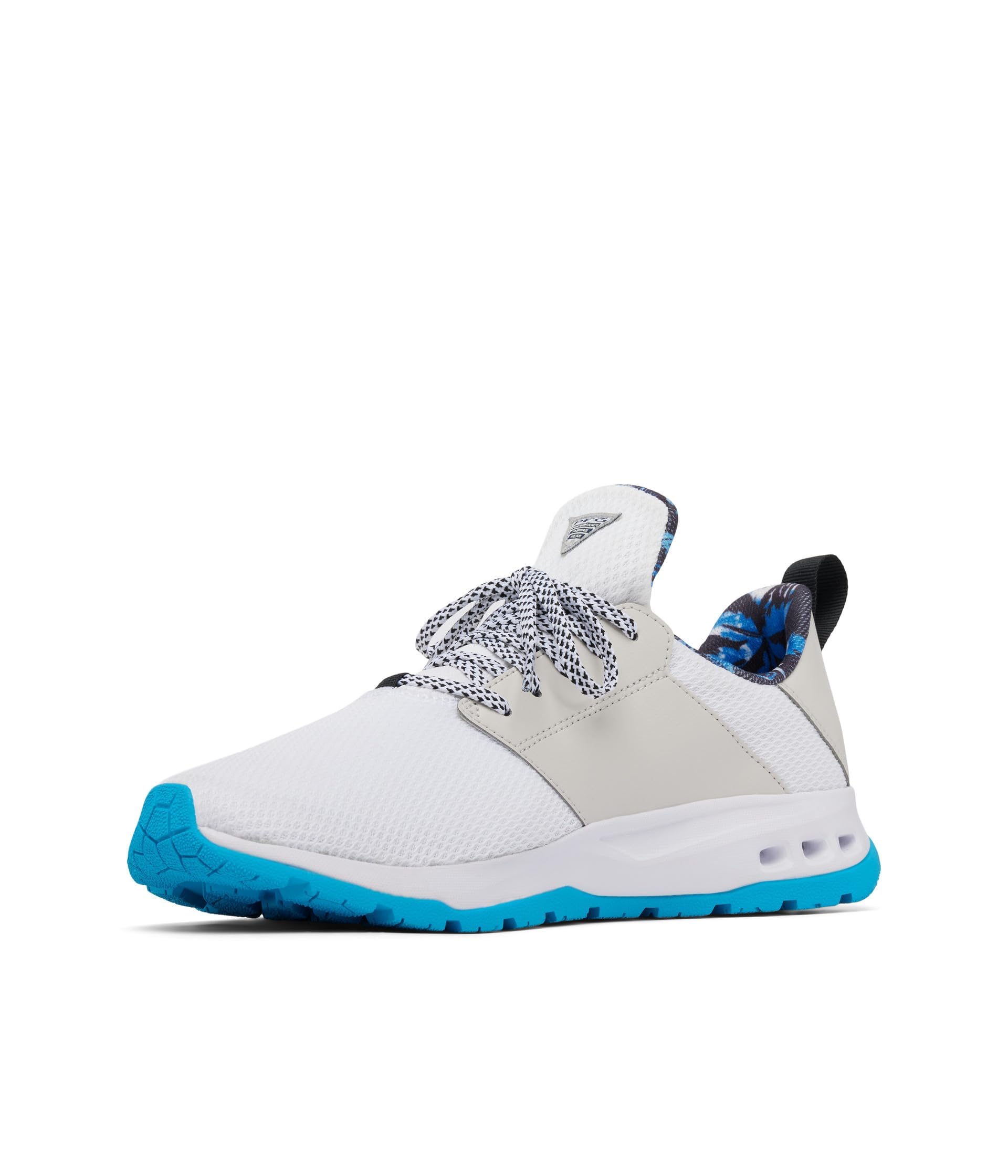 Columbia Tamiami Pfg mens Boat Shoe 41.5 EU White/Ocean Blue