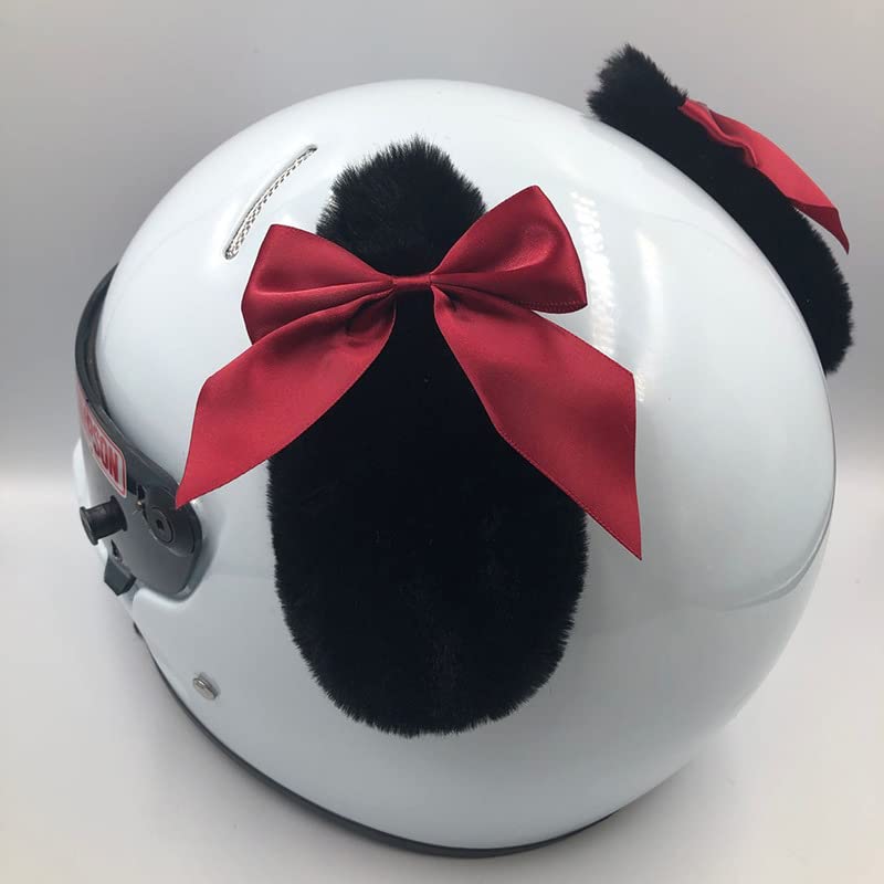 بسته 2 تا آرایش کاپوت موتورسیکلت، گوش خرگوش، کاپوت پلاش شیرین، استیکر آرایش، کاپوت شخصیتی پلاش موتورسیکلت، استیکر گوش، کاپوت اسکی، کاپوت موتورسیکلت، کاپوت دوچرخه، کلاه ایمنی #7