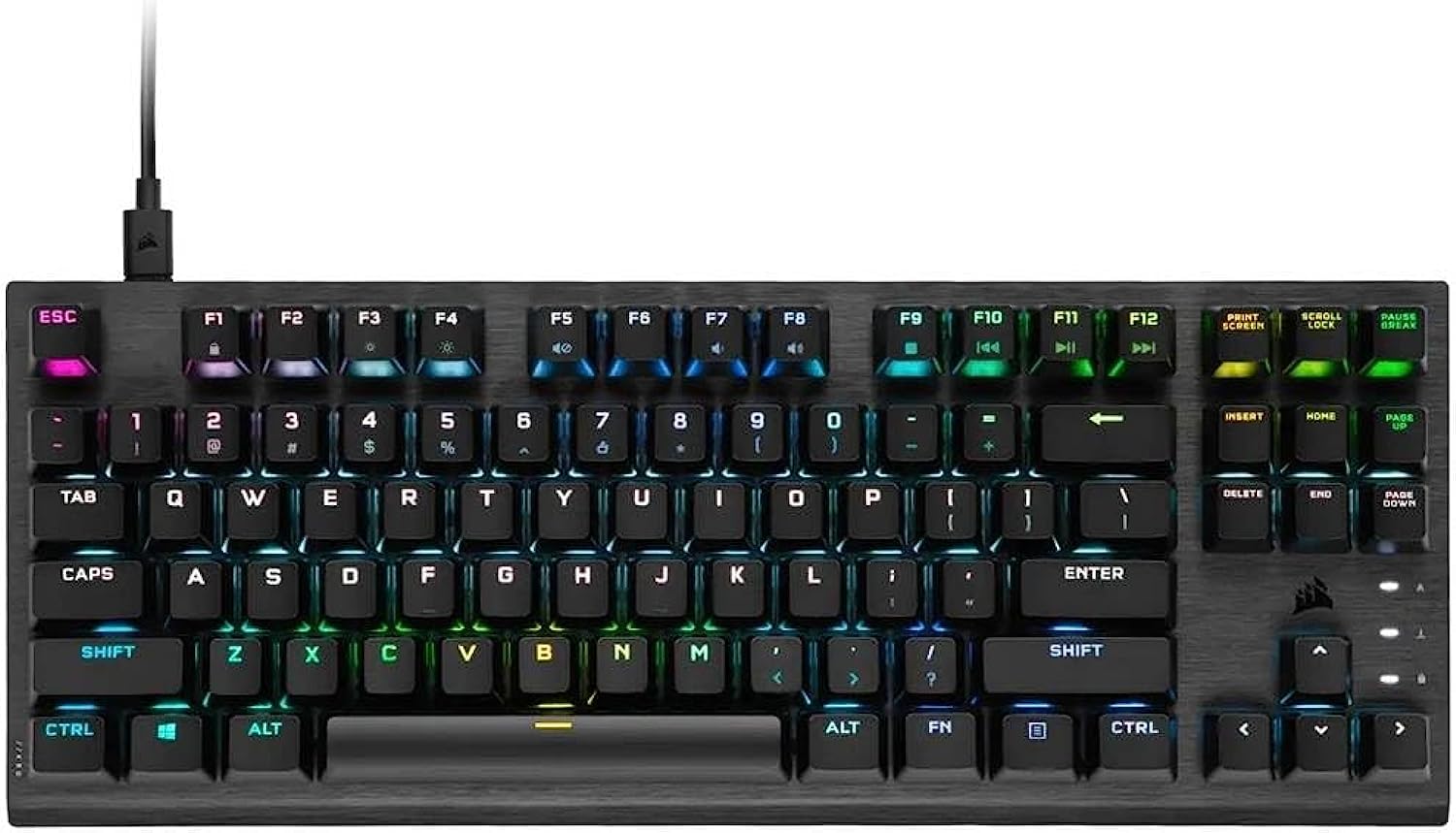 Clavier de jeu mécanique optique RGB Corsair K60 PRO TKL - Commutateur OPX