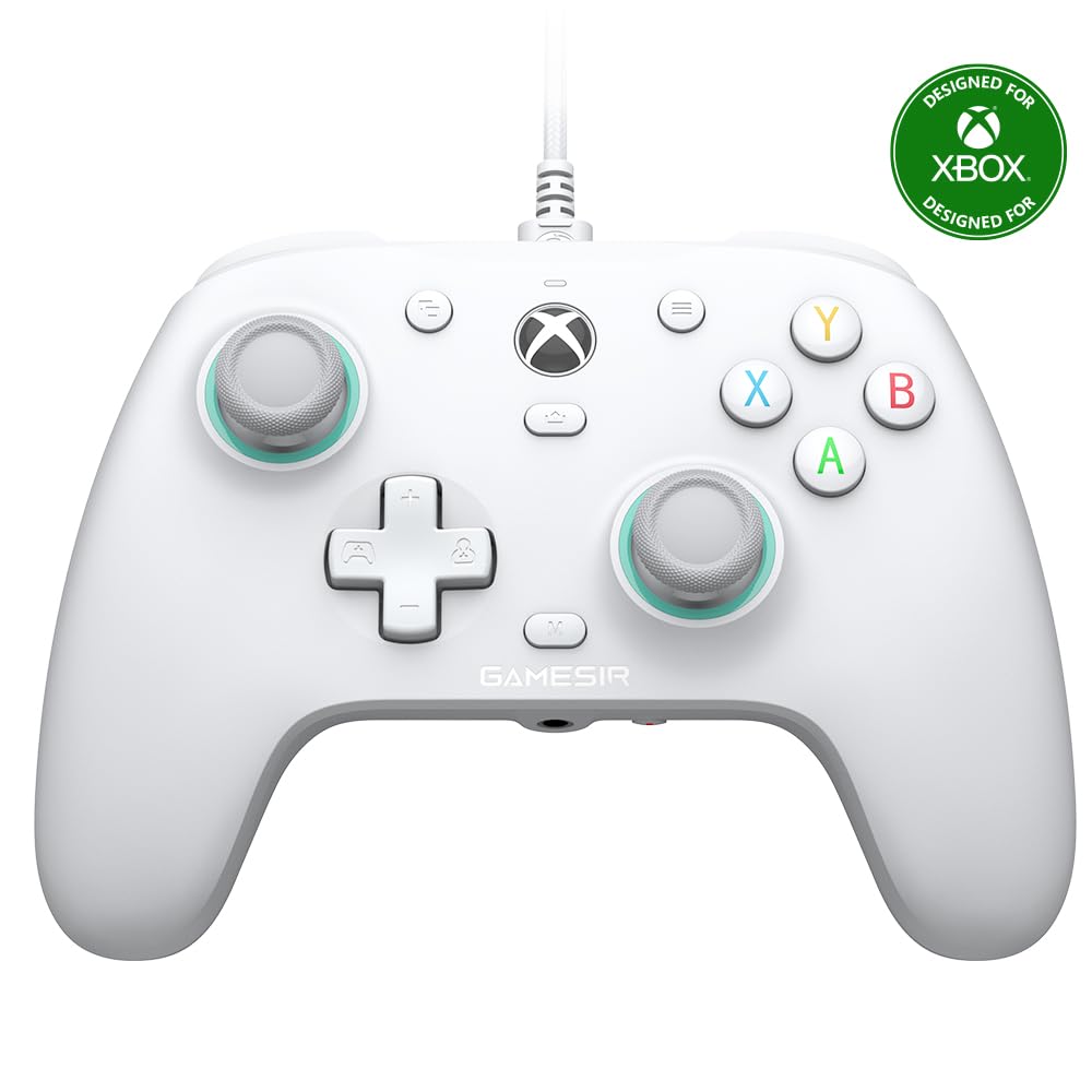 کنترلر سیمی GameSir G7 SE برای Xbox Series X|S، Xbox One و Windows 10/11، گیم‌پد پلاگ اند پلی با جوی‌استیک‌های افکت‌هال/تریگر افکت‌هال و جک صدای 3.5 میلی‌متری