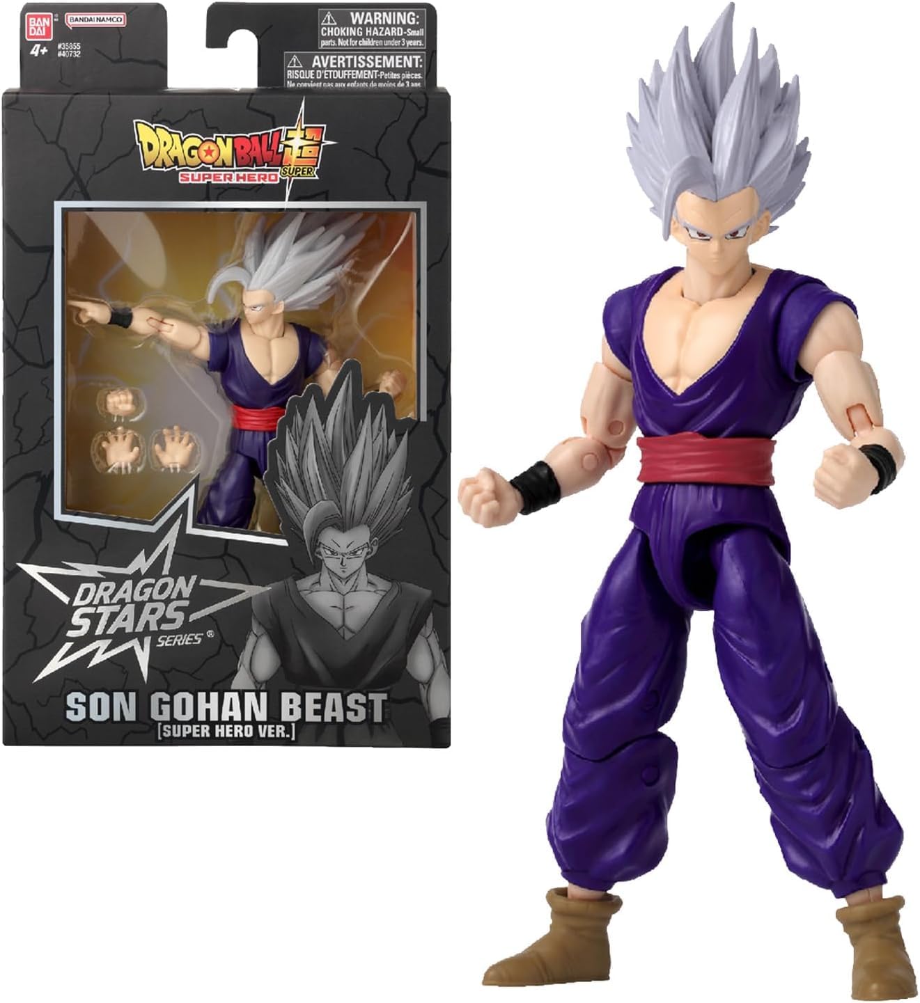 BANDAI دراگون بال استارز سان گوهان بیست 6.5 اینچ