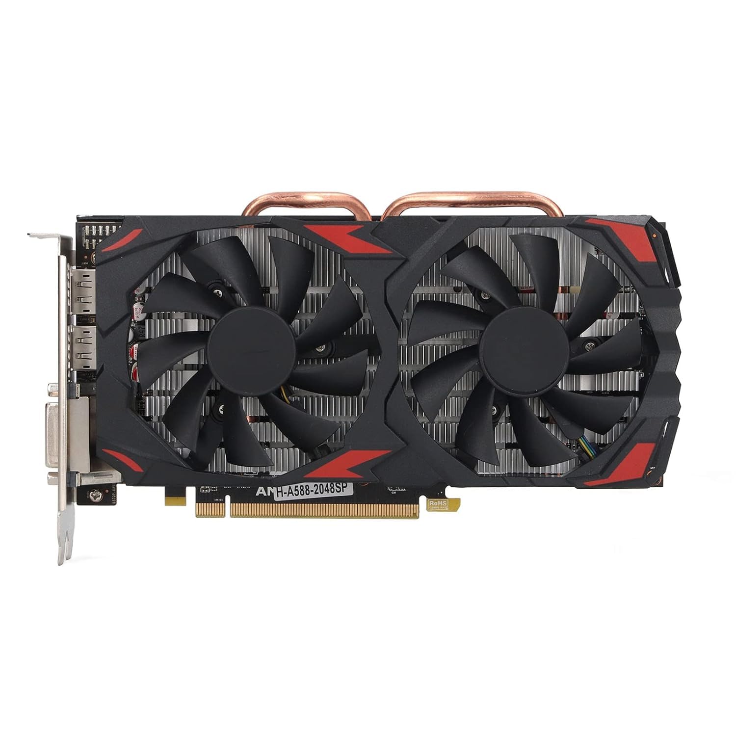 کارت گرافیک Sorandy، با حافظه 8GB DDR5، 256 بیت، کارت گرافیک ویدیو کامپیوتر PC، PCI Express 3.0 با دو فن، رابط چندرسانه‌ای HD، پورت‌های DVI، پورت‌های DP (580 8G D5)