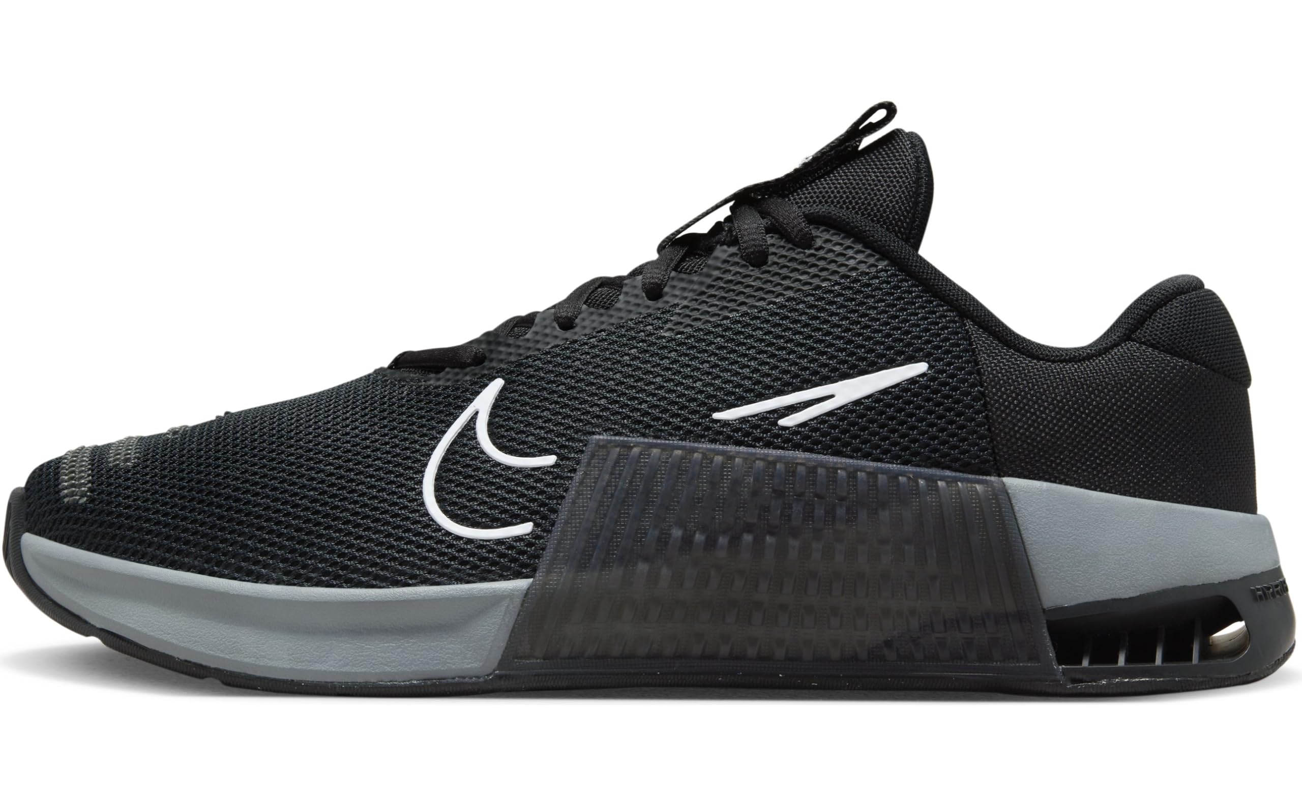 Nike Metcon 9 کفش تمرین مردانه، شماره 39 اروپا، رنگ مشکی، سفید، آنتراسیت و خاکستری دودی