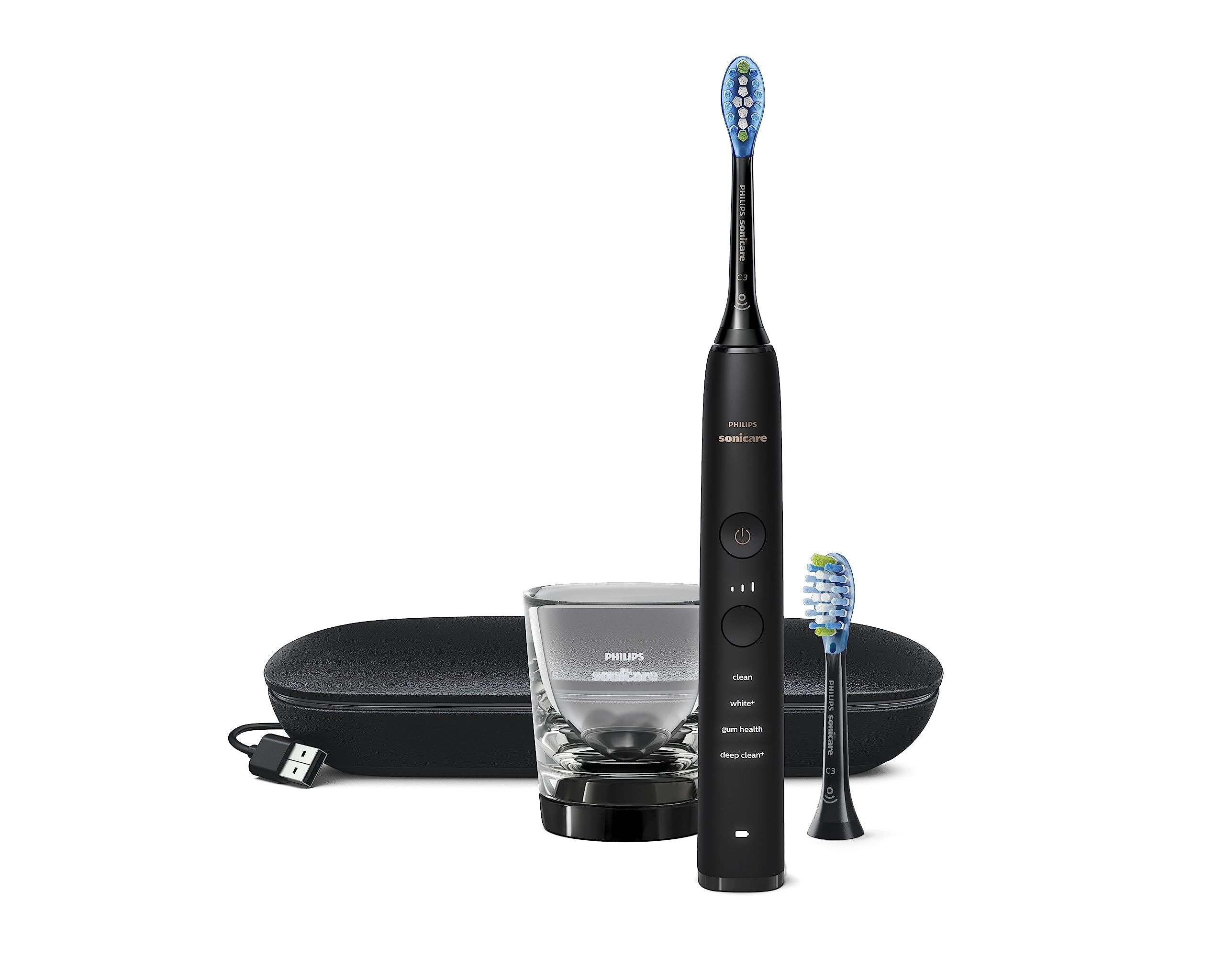 Philips Sonicare Diamond Clean Smart Black HX9913/18، با تأیید UAE 3 Pin
