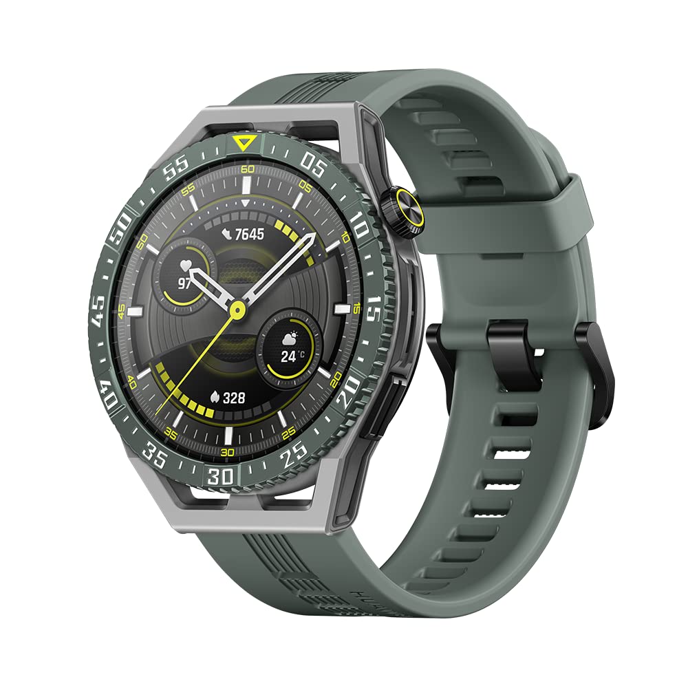 ساعت هوشمند HUAWEI WATCH GT 3 SE، زیبا و شیک، تمرینات مبتنی بر علم، پایش سلامت خواب، عمر باطری دو هفته، طراحی‌های صفحه نمایش متنوع، سازگار با آندروید و iOS، سبز، اندازه بزرگ (بازسازی شده) 46 میلیمتر سبز