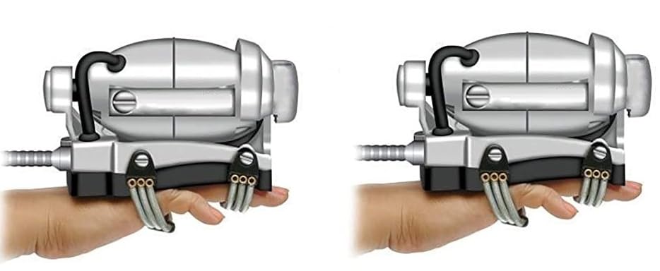 ماساژور بدن و سر Nicole® Crome Metal، دو سرعت قدرتمند Floating ویژه بدن، ماساژور برقی سیمی کامل بدن، بسته 2 عددی، نقره‌ای