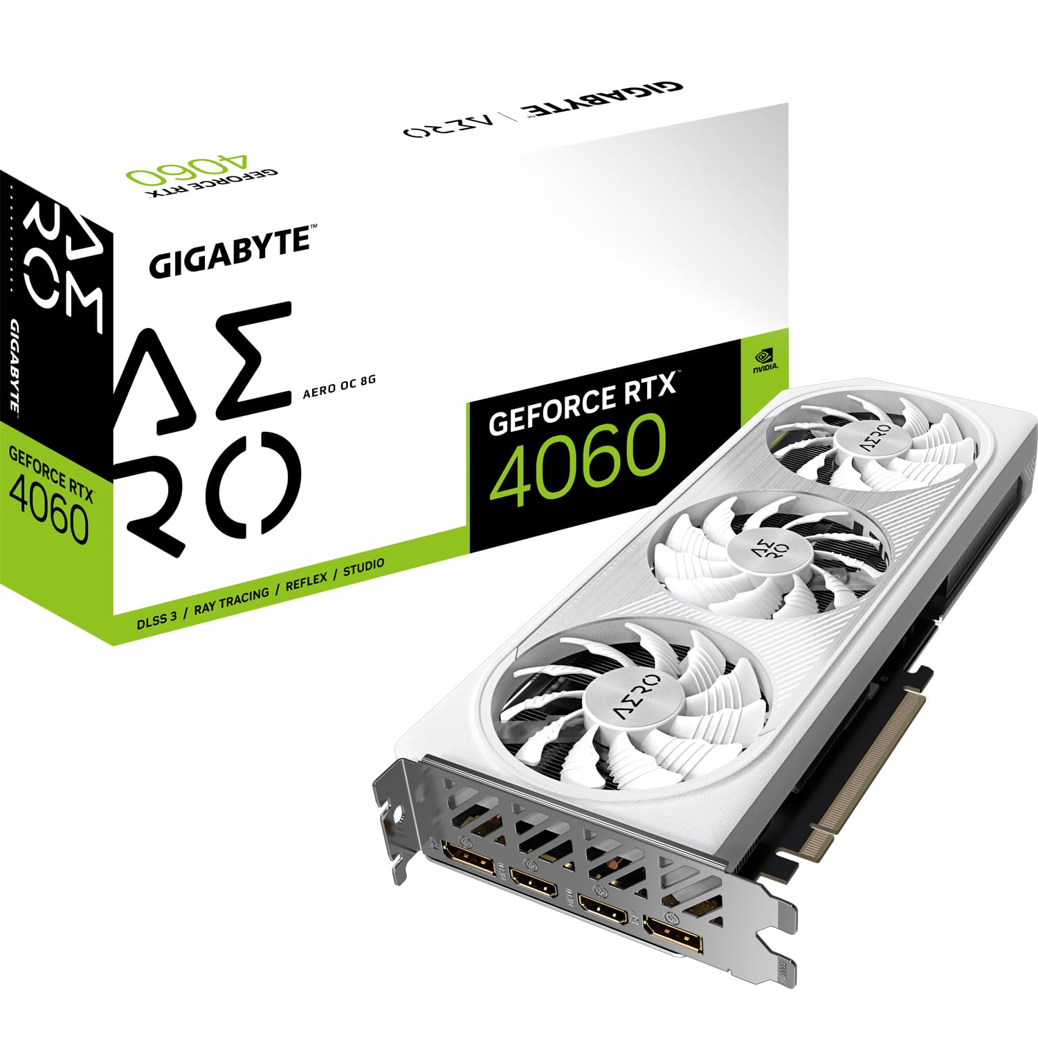 گیگابایت GeForce RTX 4060 AERO OC 8 گیگابایت