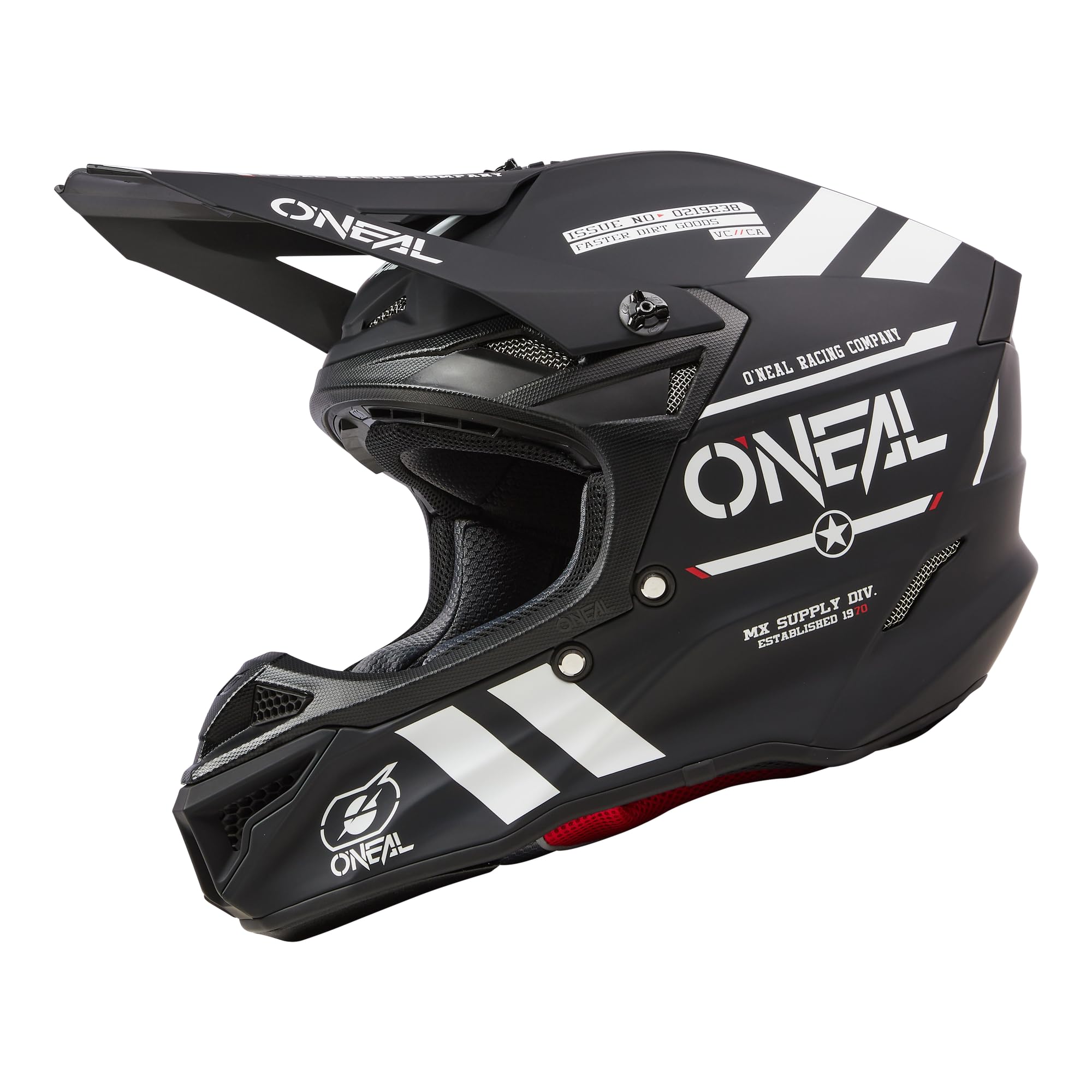 کلاه O'Neal 5SRS بزرگسال Warhawk سیاه XS