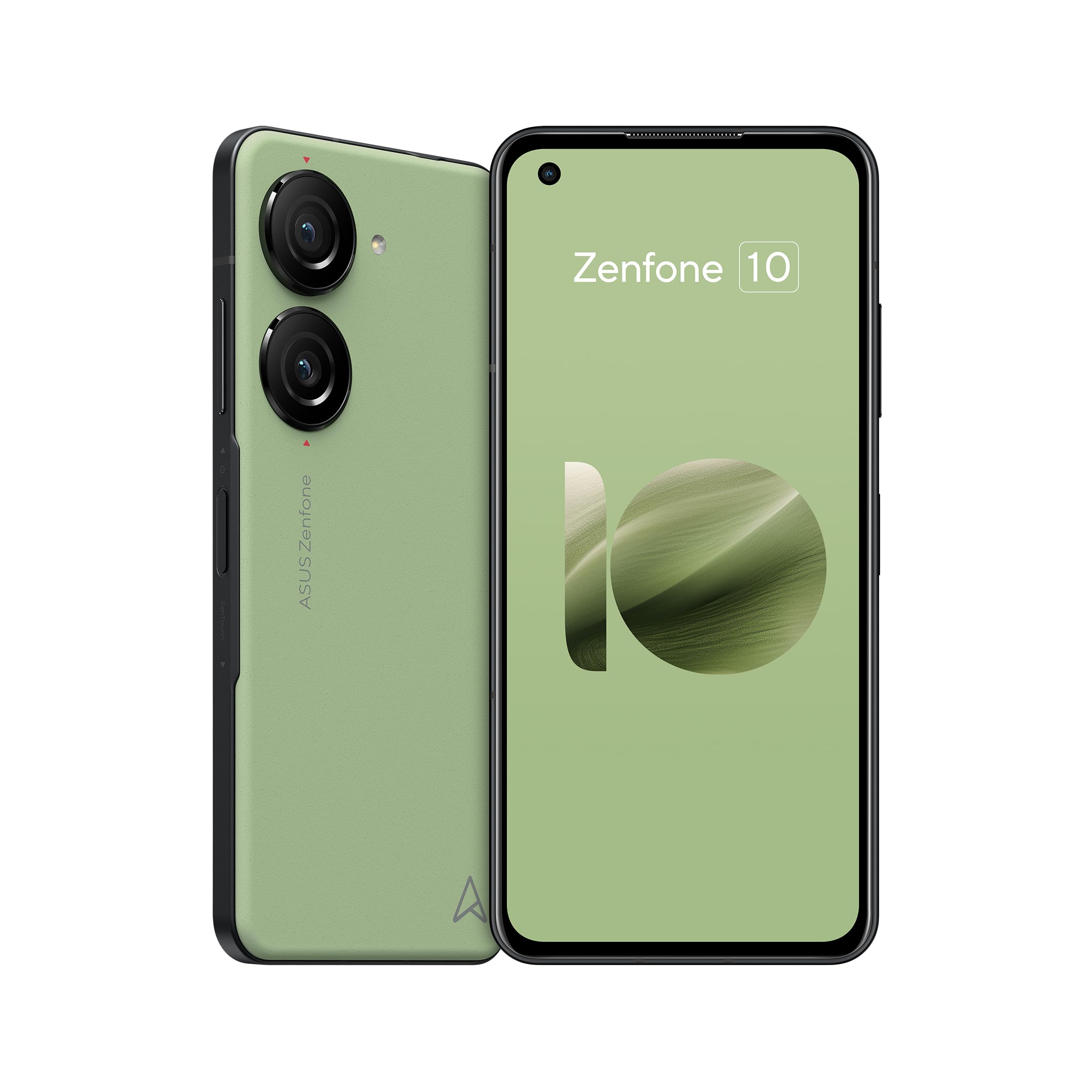 گوشی هوشمند ASUS Zenfone 10 5G با حافظه ۸۲۵۶ گیگابایت رنگ سبز اورورا، سیستم عامل اندروید ۱۳.۰