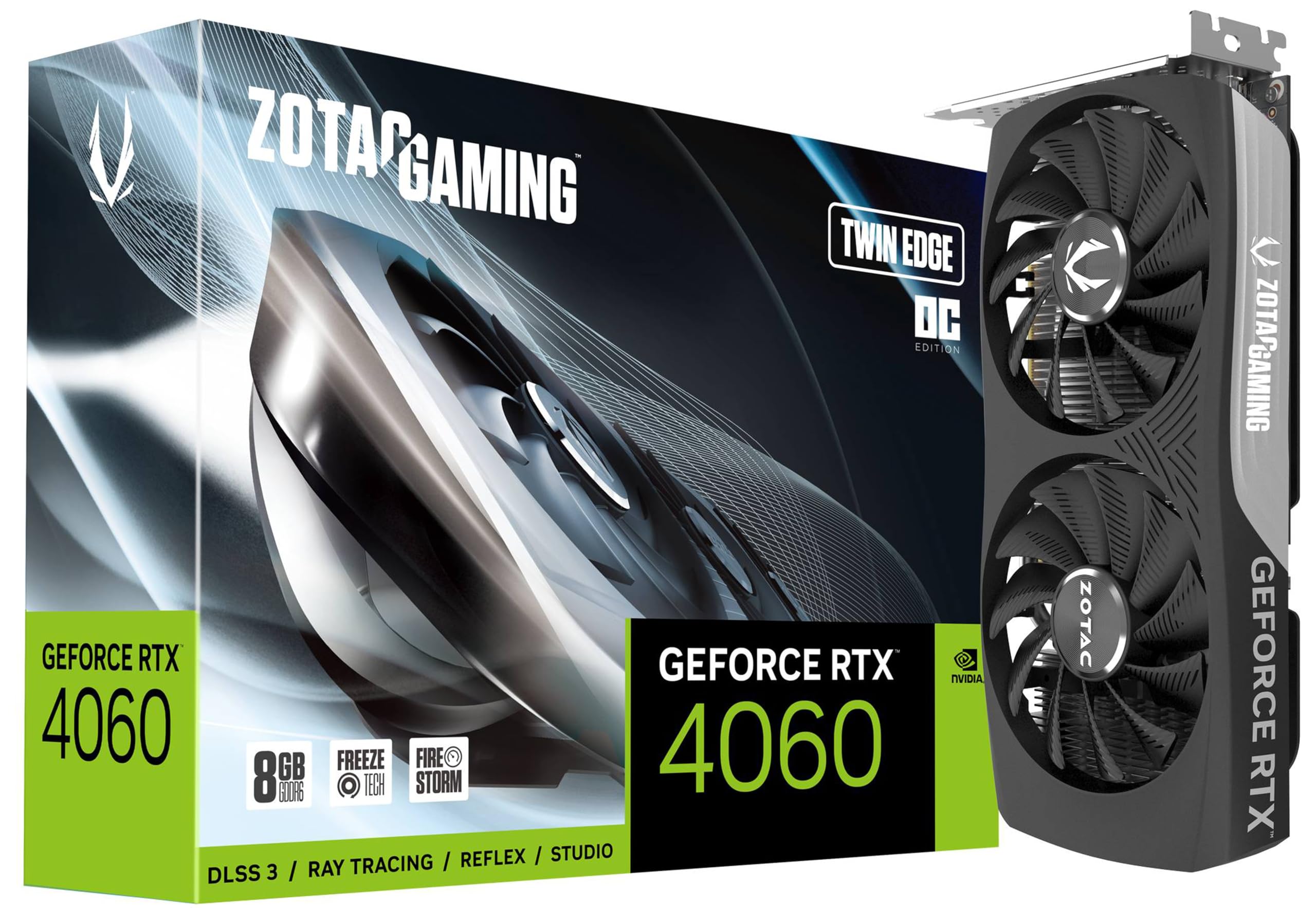 زوتاک GAMING جیفورس RTX 4060 توین اج NVIDIA 8 گیگابایت GDDR6