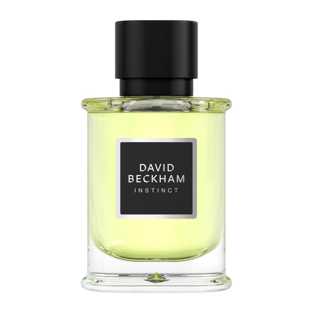 عطر David Beckham Instinct برای مردان، عطر Fougère Citrus، عطر جذاب و پویا David Beckham، شیشه‌ای عطر شیک 50 میلی‌لیتر (1.7 اونس)