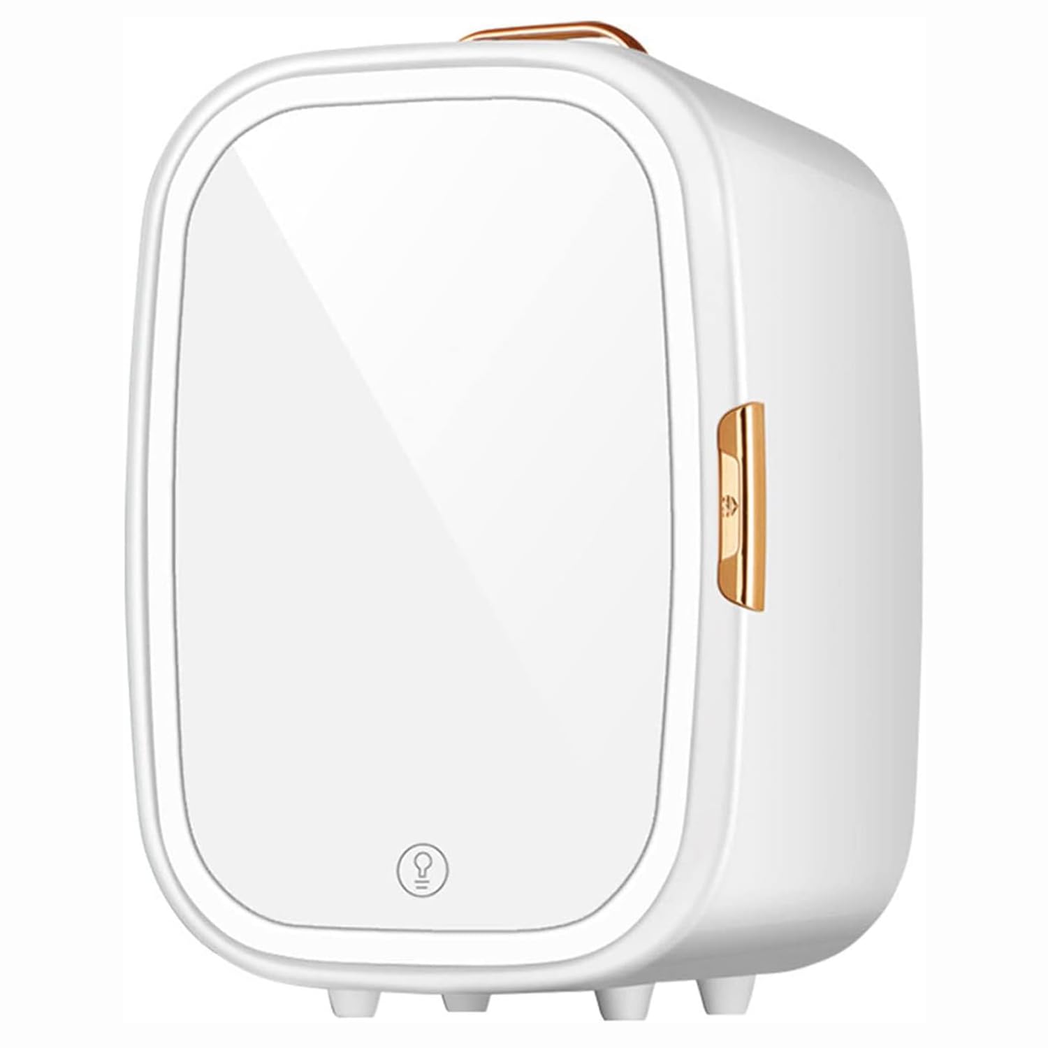 یخچال کوچک WESTN 20L ، یخچال قابل حمل مراقبت از پوست و زیبایی با آینه آرایش LED (سه سطح روشنایی) ، دو منظوره چند منظوره ، برای غذا ، نوشیدنی ، مراقبت از پوست و زیبایی