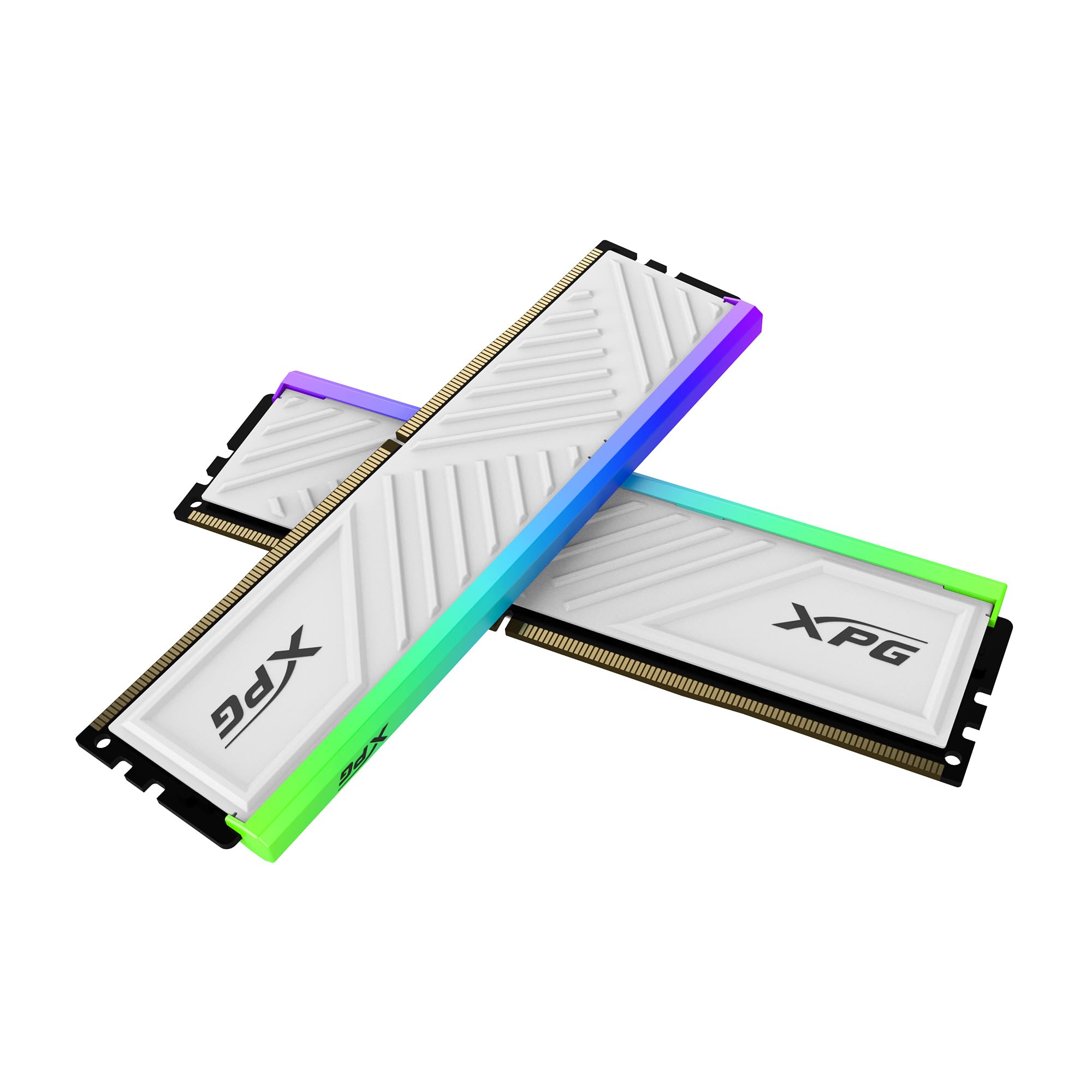 رم دسکتاپ XPG SPECTRIX D35G RGB DDR4 3600MHz CL18 16GB (2x8GB) PC4-28800 با هیت‌سینک سفید (AX4U36008G18I-DTWHD35G) 288-Pin UDIMM
