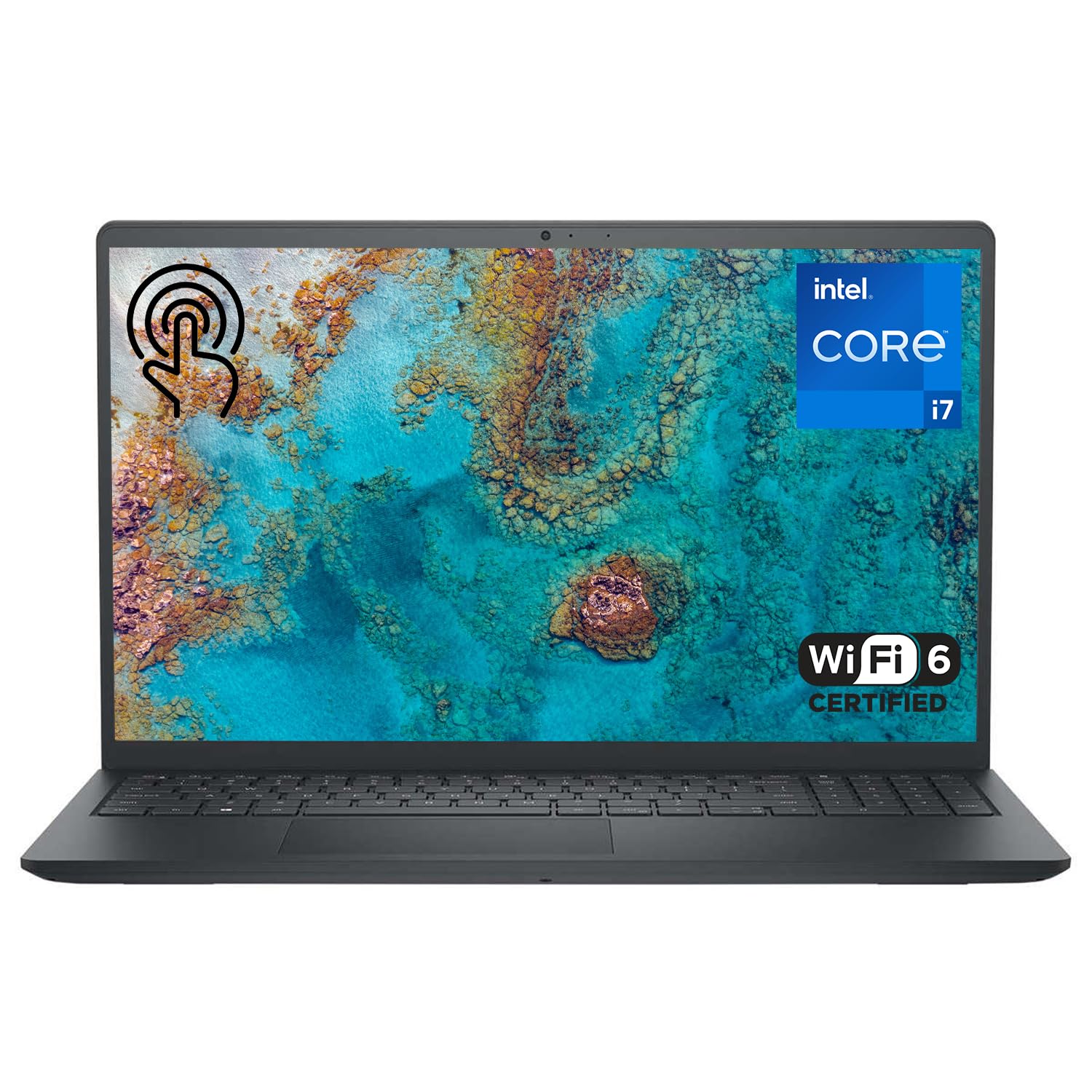 لپ تاپ DELL نسل 13 ارتقا یافته اینسپایرون 15 3530، صفحه نمایش لمسی 15.6 اینچ FHD، اینتل کور i7-1355U، 16گیگابایت رم، 1ترابایت حافظه جامد(SSD)، وبکم، HDMI، وای-فای 6، ویندوز 11 هوم، مشکی 16گیگابایت رم - 1ترابایت حافظه جامد(SSD)