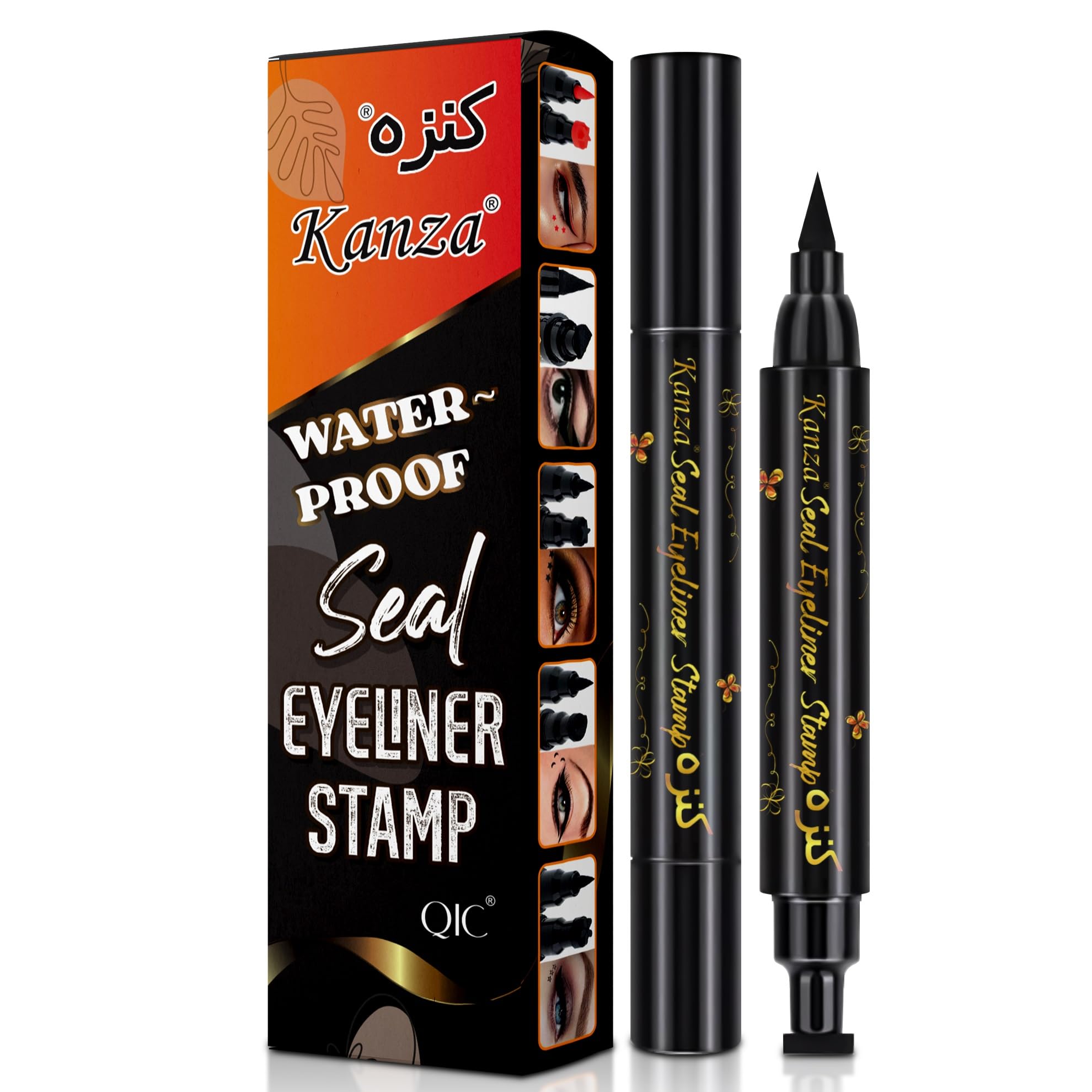 مداد چشم ضدآب کانزا - Eye Liner Stamp | Eyeliner مایع مقاوم در برابر آب و ضد لکه | ابرو زنی