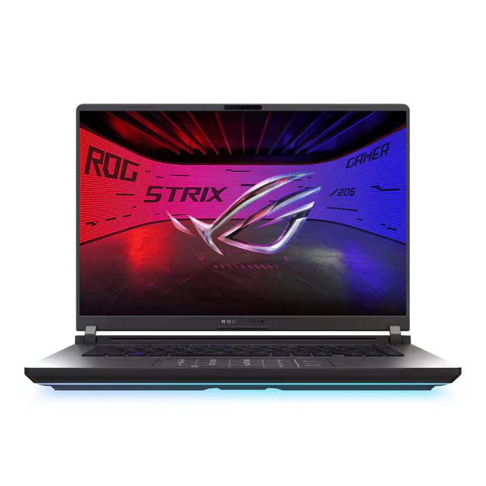 لپ تاپ بازی ASUS ROG Strix 16، نمایشگر FHD+ 16 اینچی با نرخ تازه‌سازی 165Hz، پردازنده اینتل کور اولترا 7 255HX، کارت گرافیک NVIDIA GeForce RTX 5070 Ti 12GB GDDR7، 16GB RAM DDR5، 1TB SSD NVMe 4.0، وای-فای 7، صفحه کلید RGB، ویندوز 11، رنگ سبز ولتت.