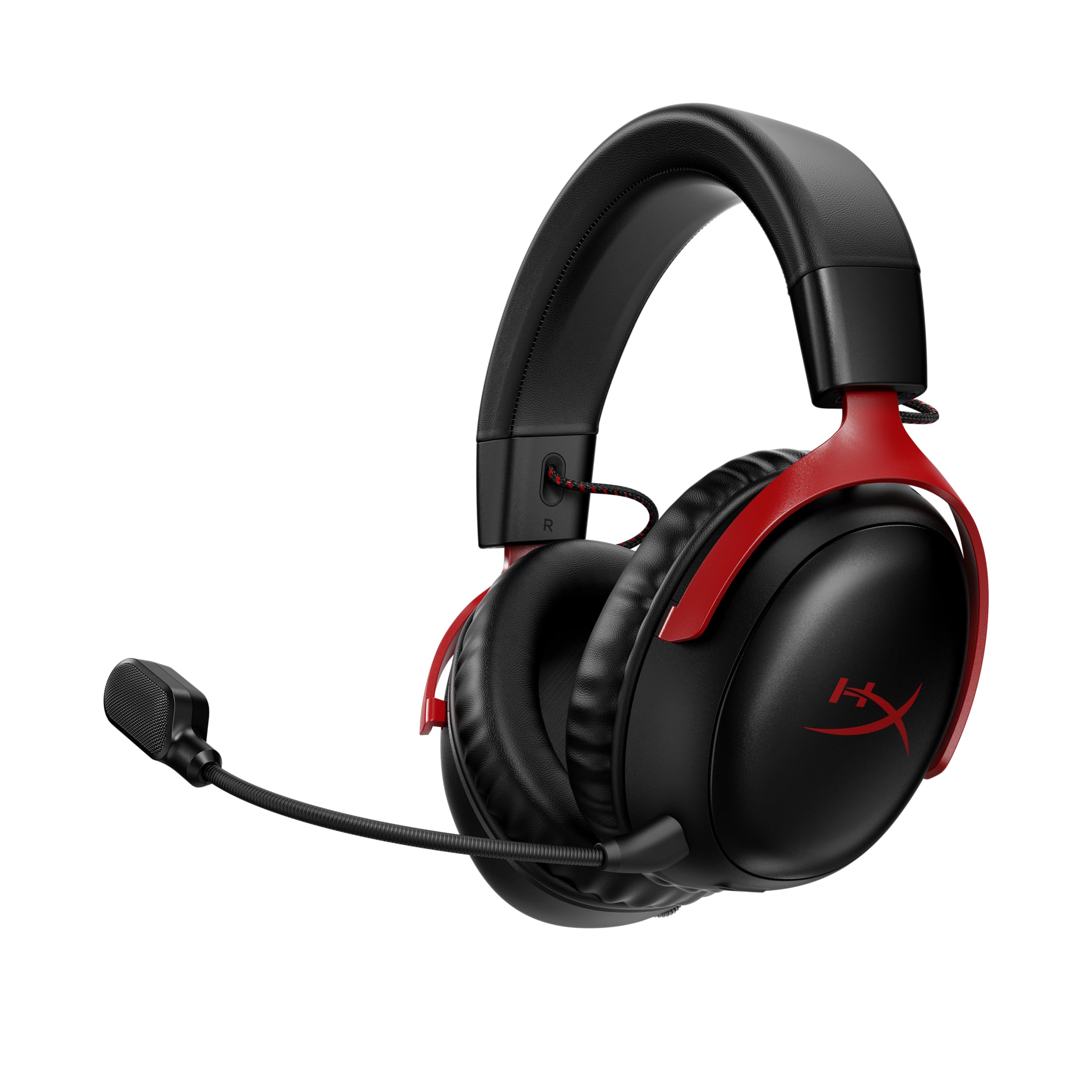 هدست گیمینگ بی‌سیم HyperX Cloud III رنگ سیاه-قرمز چندمنظوره
