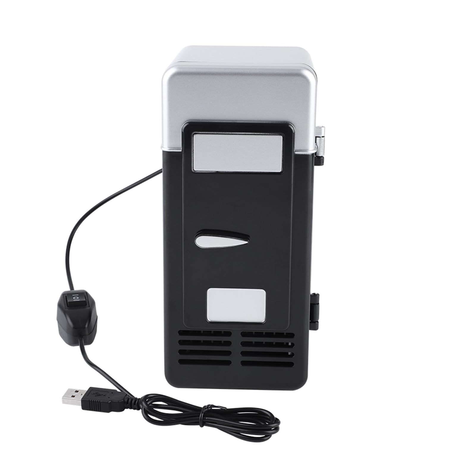 یخچال قابل حمل Cryfokt، یخچال مینی USB Cooler Warmer، کوچک و جمع و جور، ظرفیت 0.035 لیتری، رنگ مشکی