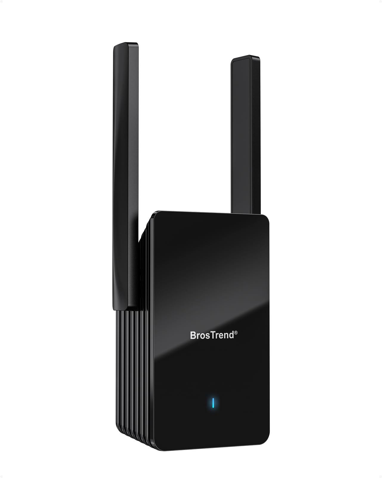 تقویت‌کننده محدوده WiFi 6 BrosTrend AX3000 با پورت گیگابیت، تقویت‌کننده بی‌سیم، تکرار کننده دو بانده WiFi 6، افزایش دهنده بی‌سیم سیگنال برای خانه با مساحت تا ۲۲۰۰ فوت مربع و ۴۵ دستگاه، راه‌اندازی آسان.