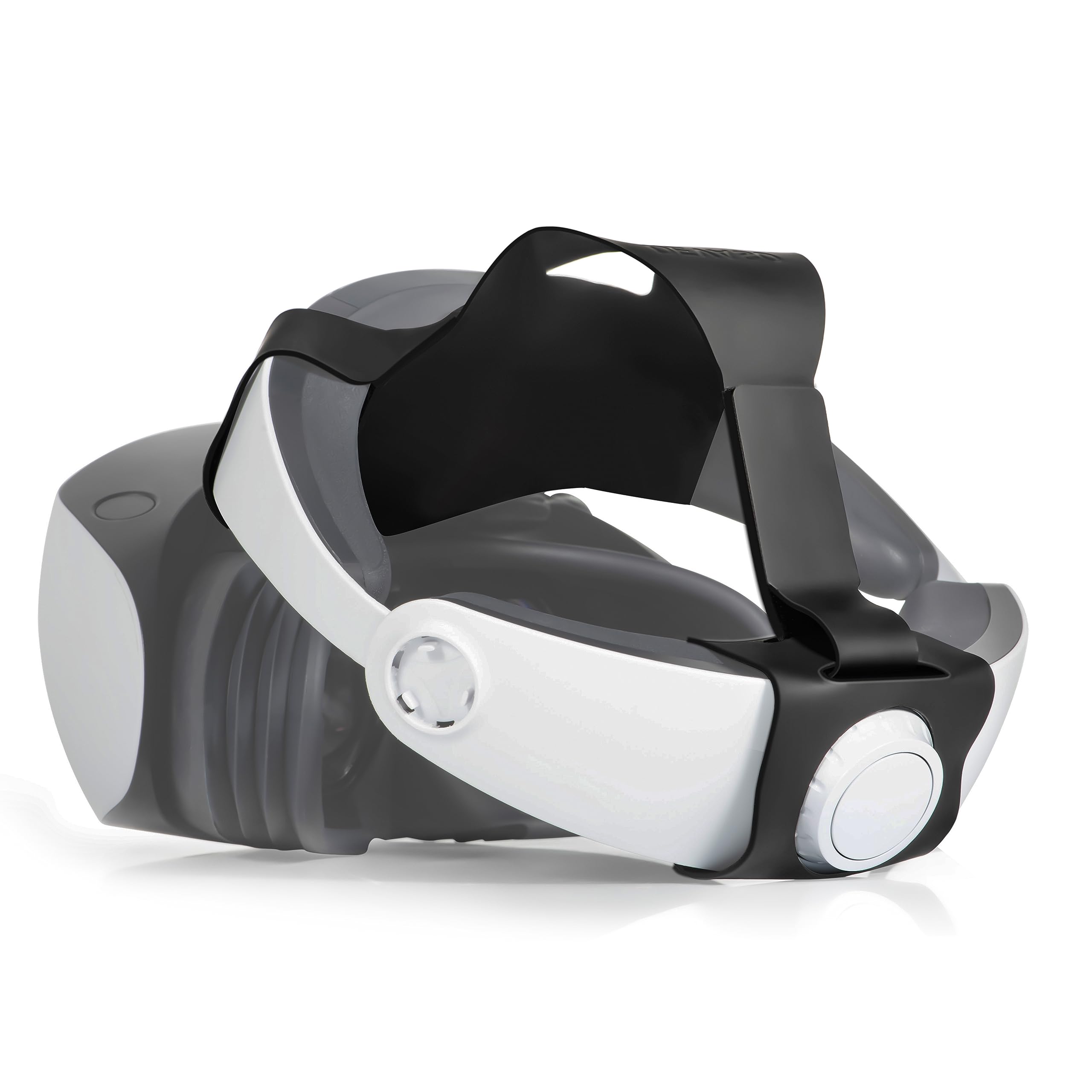 بند سر قابل تنظیم DEVASO برای PlayStation VR2، بند نرم دو رو، راحتی بهبود یافته، لوازم جانبی سبک کاهنده فشار برای ارتقای هدست PS5 VR2 سیاه