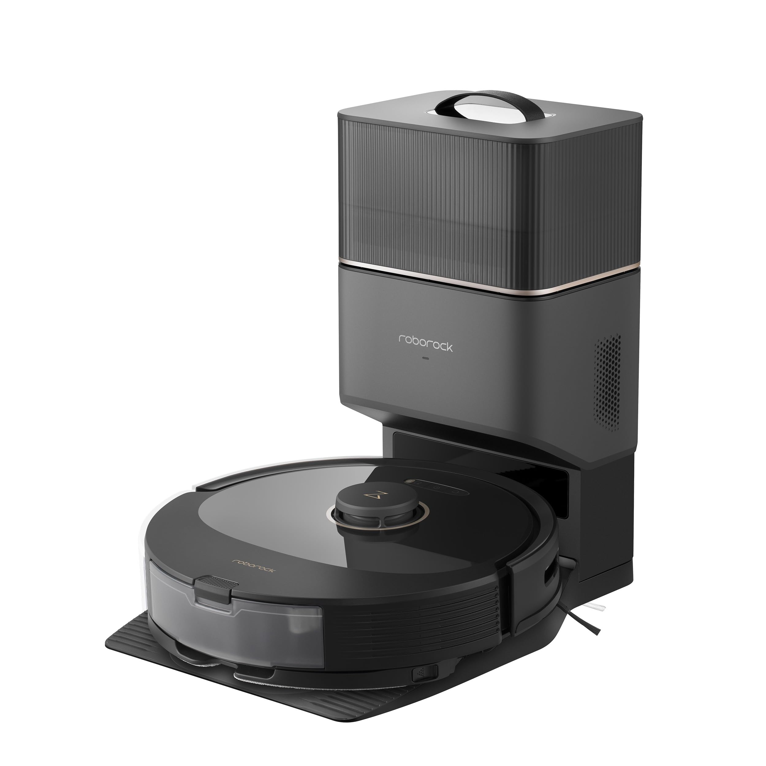 روبات جاروبرقی Roomba Q8 Max+ با ایستگاه خودکار خروج هوا (7 هفته) / برس دوپهلوی / قدرت مکش 5500 پاسکال / مناطق ممنوع / تمیزکاری طبق خطوط کف / اپلیکیشن (ارتقاء Q7 Max+) رنگ مشکی روبات جاروبرقی Roomba Q8 Max+