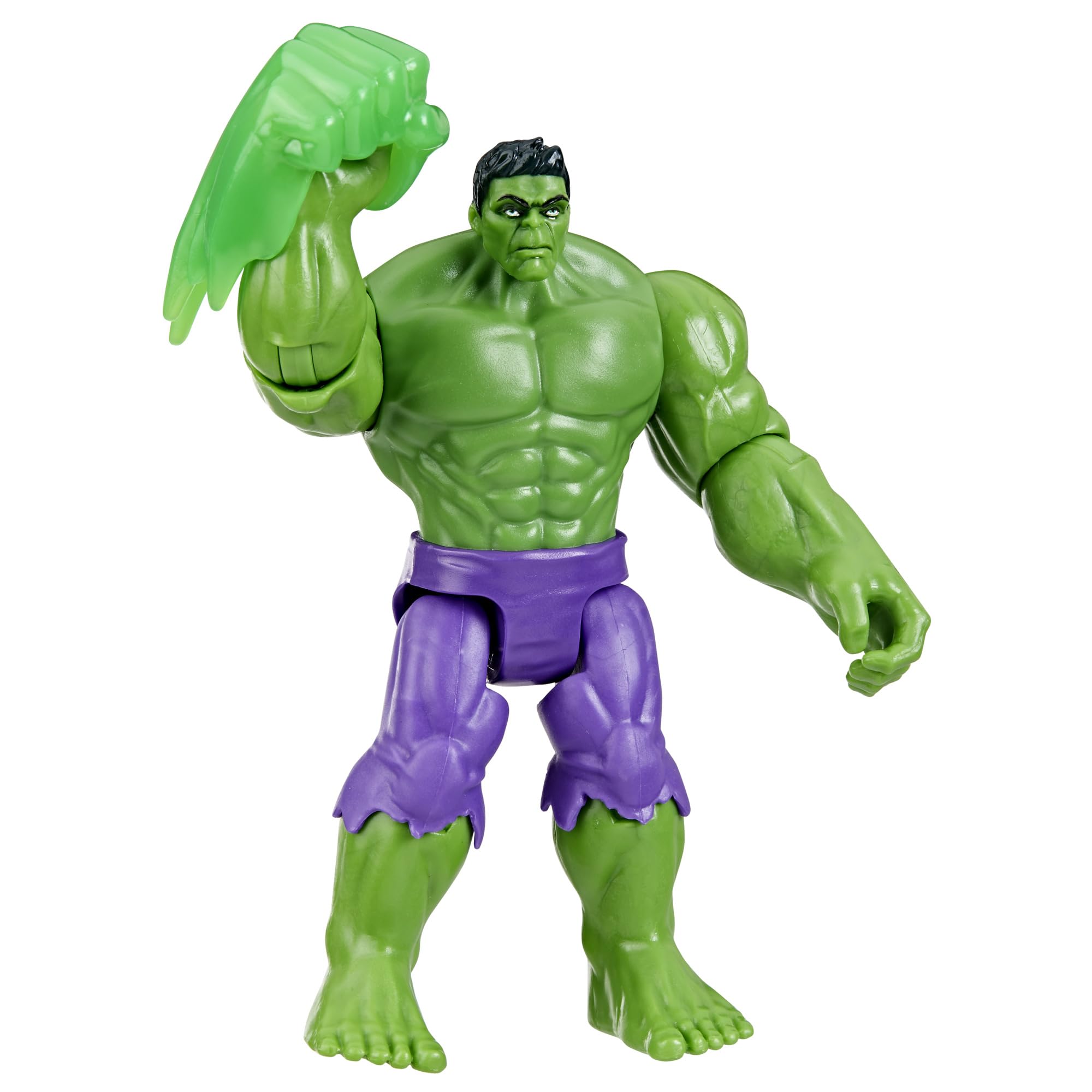 Avengers Marvel Epic Hero Series Hulk Deluxe Action Figure, 4-Inch-Scale, Avengers Super Hero Toys for Kids 4 and Up Multicolor