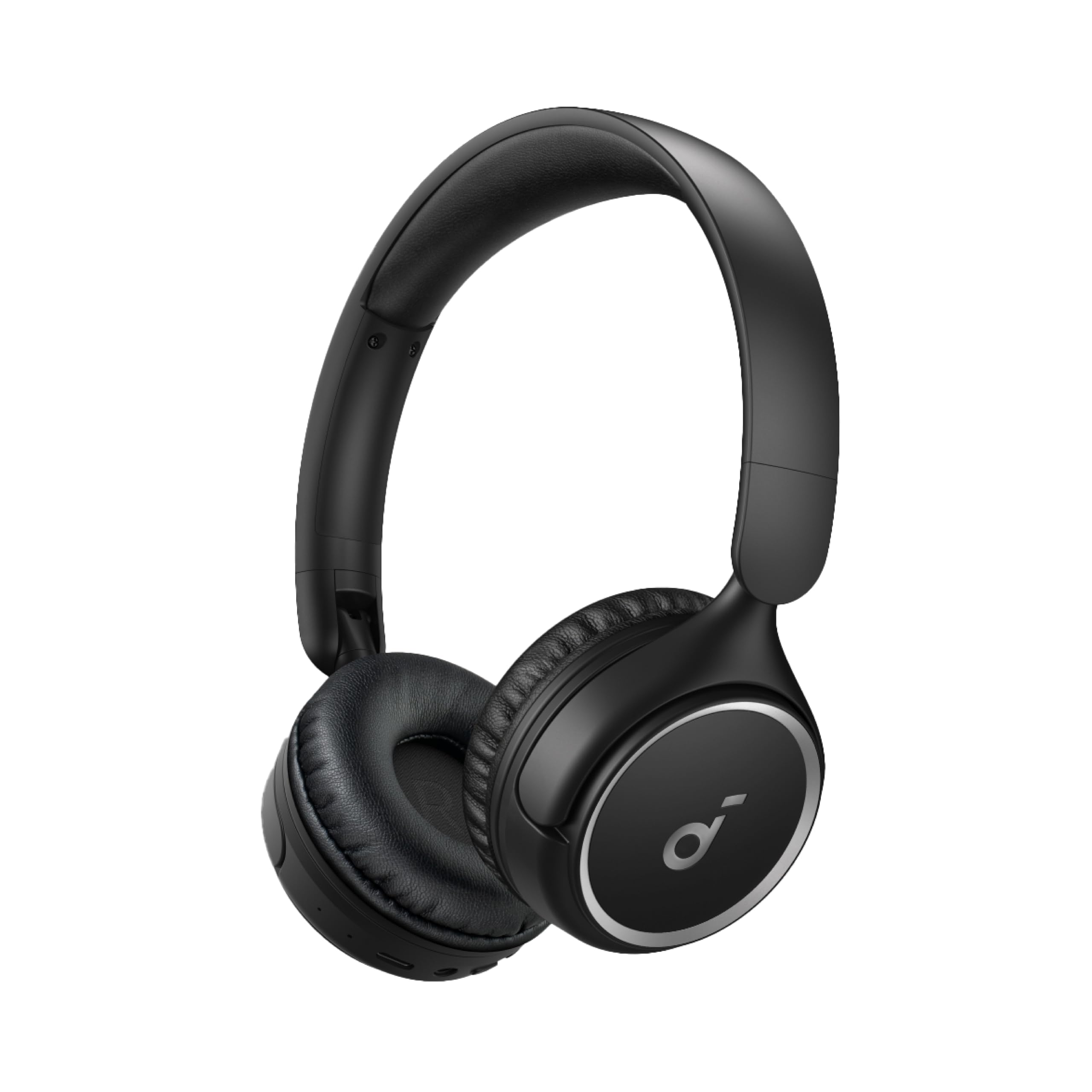 هدفون بی‌سیم سری H30i از Soundcore By Anker، طراحی تاشو، باس خالص، زمان پخش ۷۰ ساعته، بلوتوث ۵.۳، سبک و راحت، اتصال از طریق اپلیکیشن، اتصال چندگانه، رنگ سیاه