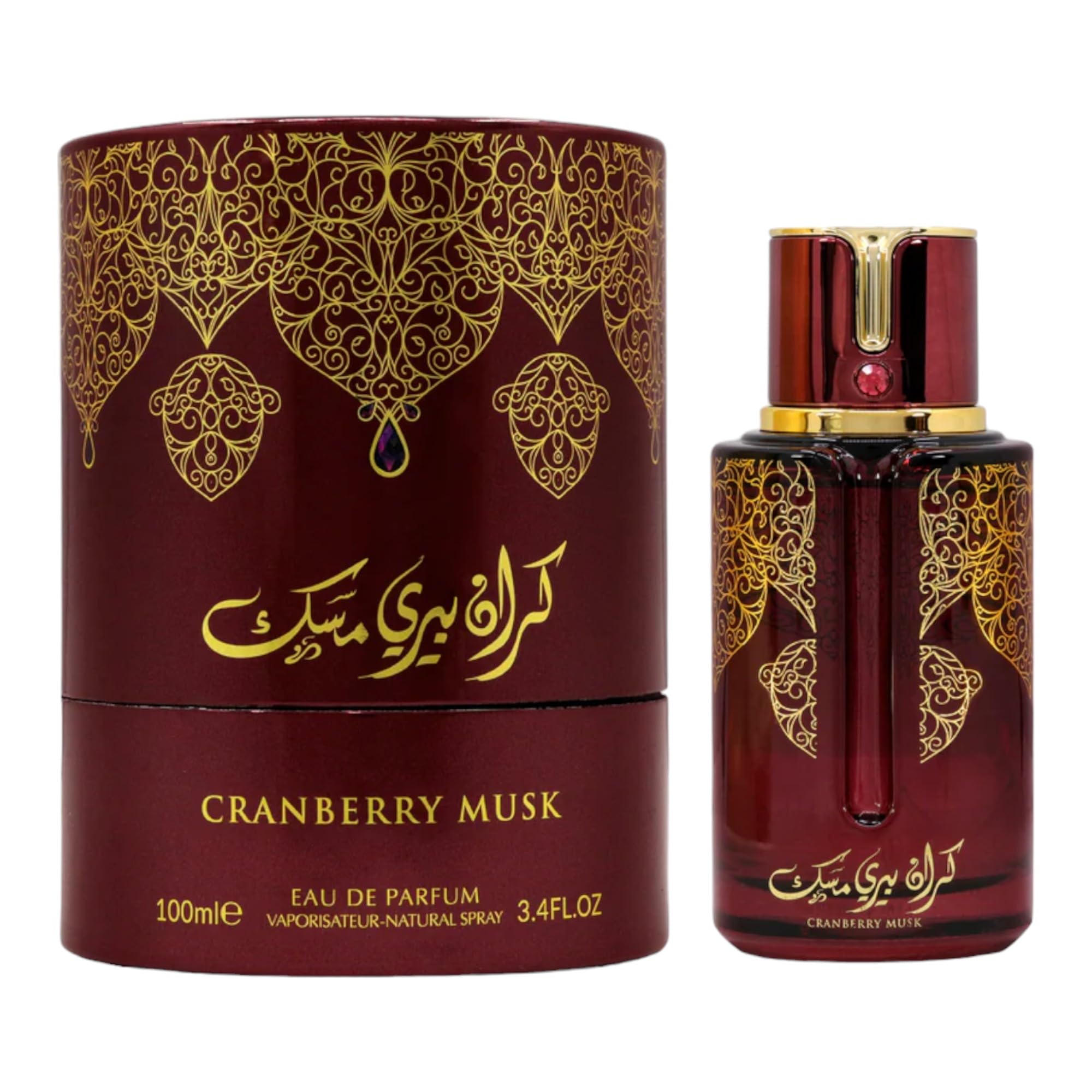 عطرهای من، انار و مشک از مجموعه عطرهای مشهور عربیات پرستیژ موسک ادوپرفیوم برای زنان و مردان 100 میلی لیتر میوه‌ای 100 میلی لیتر