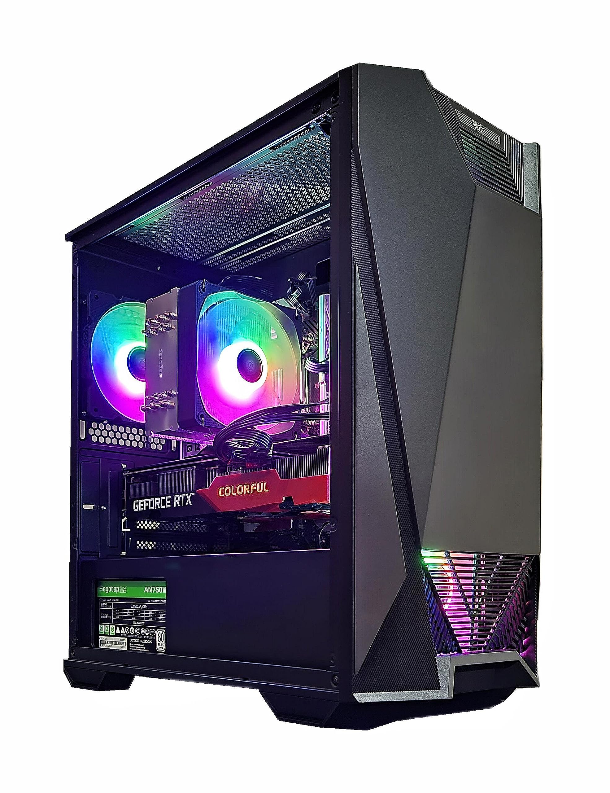 کامپیوتر دسکتاپ بازی DASEEN - Intel Core i7-13700 2.1GHz، AMD Radeon RX6800XT 16GB، 32GB DDR5 RAM 6000MHz، 1TB NVME SSD، آماده‌ی WIFI، ویندوز ۱۱ HOME CPU i7 13700/RX6800XT 16G/1TB SSD RAM 32GB / WIFI READY