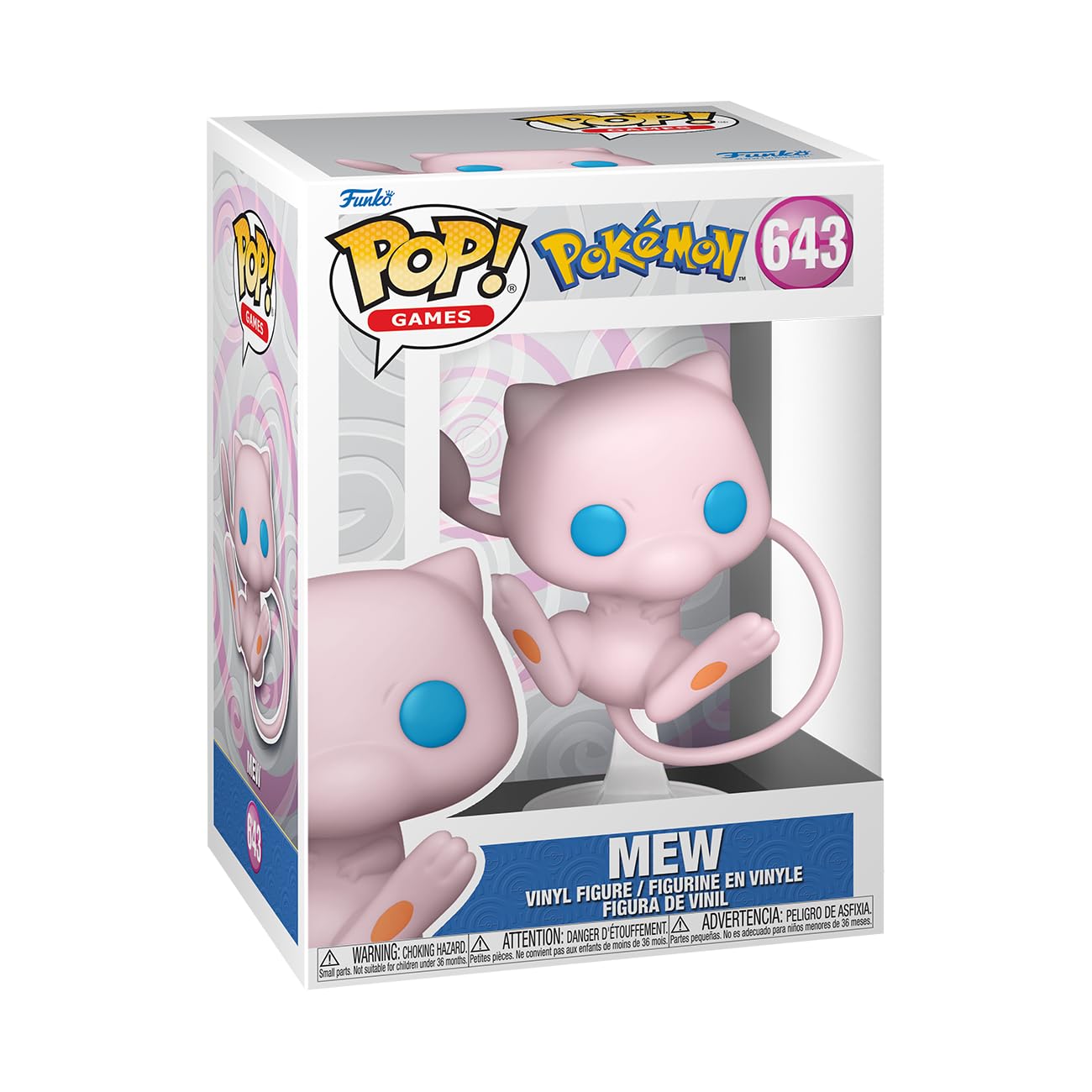 مجسمه وینیل قابل جمع‌آوری - ایده هدیه - کالکشن Pokemon - بازی‌ها - Mew