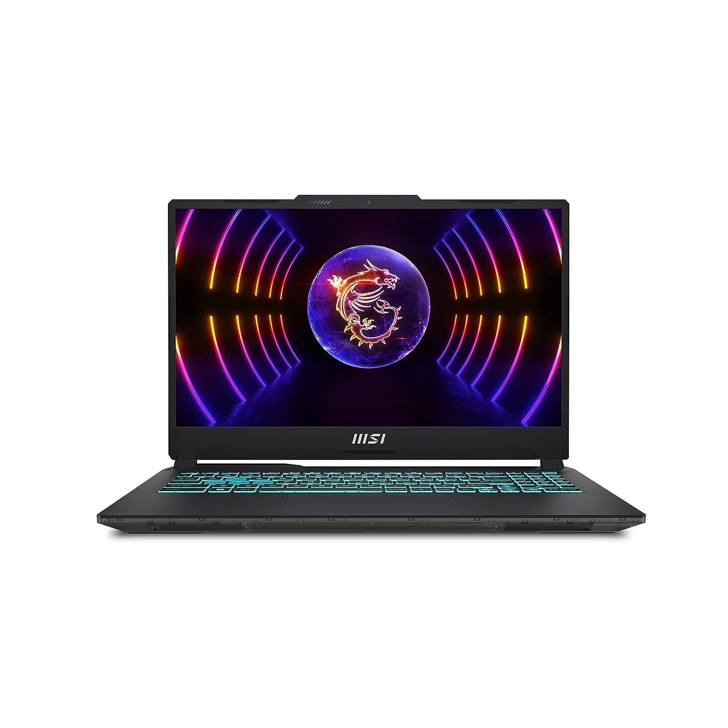 لپ تاپ MSI Cyborg 15 A12VE، بازی، نمایشگر 15.6 اینچی FHD 144Hz، Intel Core i7-12650H، 16 گیگابایت رم، 512 گیگابایت حافظه داخلی SSD، کارت گرافیک NVIDIA GeForce RTX 4050 با 6 گیگابایت حافظه GDDR6، ویندوز 11، صفحه کلید انگلیسی-عربی، رنگ مشکی - [9S7-15K111-475]