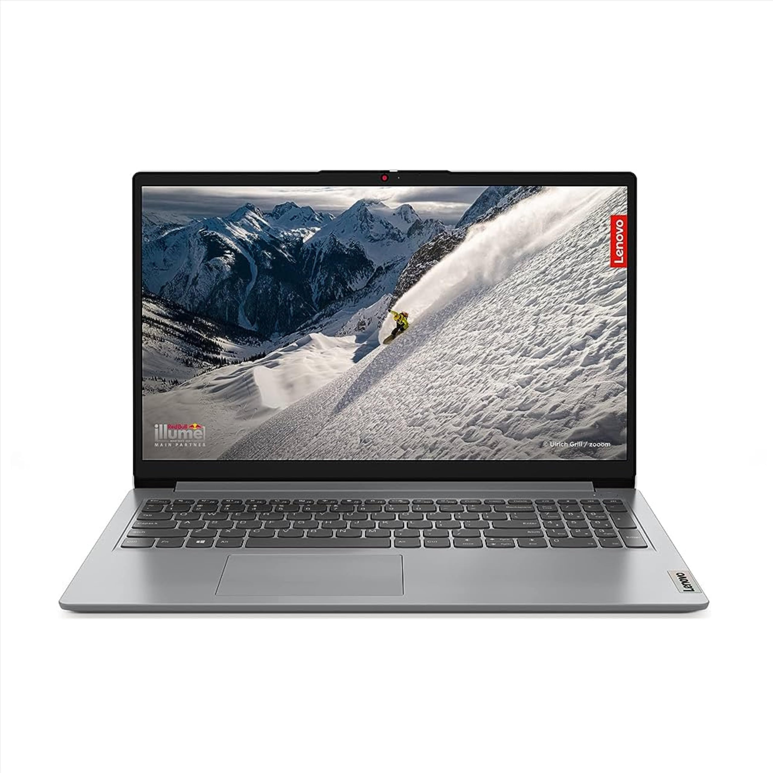 لپ تاپ لنوو آیدیاپد 1 15 IGL7، پردازنده اینتل سلرون N4020 | رم 4 گیگابایت DDR4 | حافظه داخلی 256 گیگابایت NVMe M.2 SSD | گرافیک اینتل UHD 600 | نمایشگر 15.6 اینچی HD | ویندوز ۱۱ هوم | رنگ خاکستری ابری