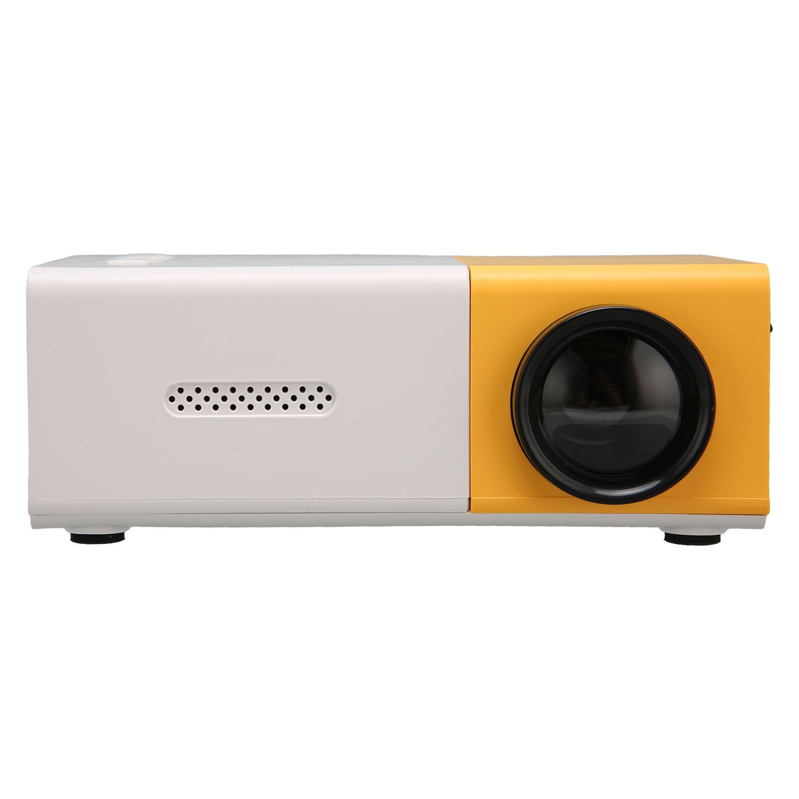 GOWENIC Mini Portable HD 1080P برای فیلم‌ها و بازی‌ها، جمع و جور و سبک، اتصال USB و ایده آل برای سفر، کمپینگ و سرگرمی در خانه (پلاگ US)