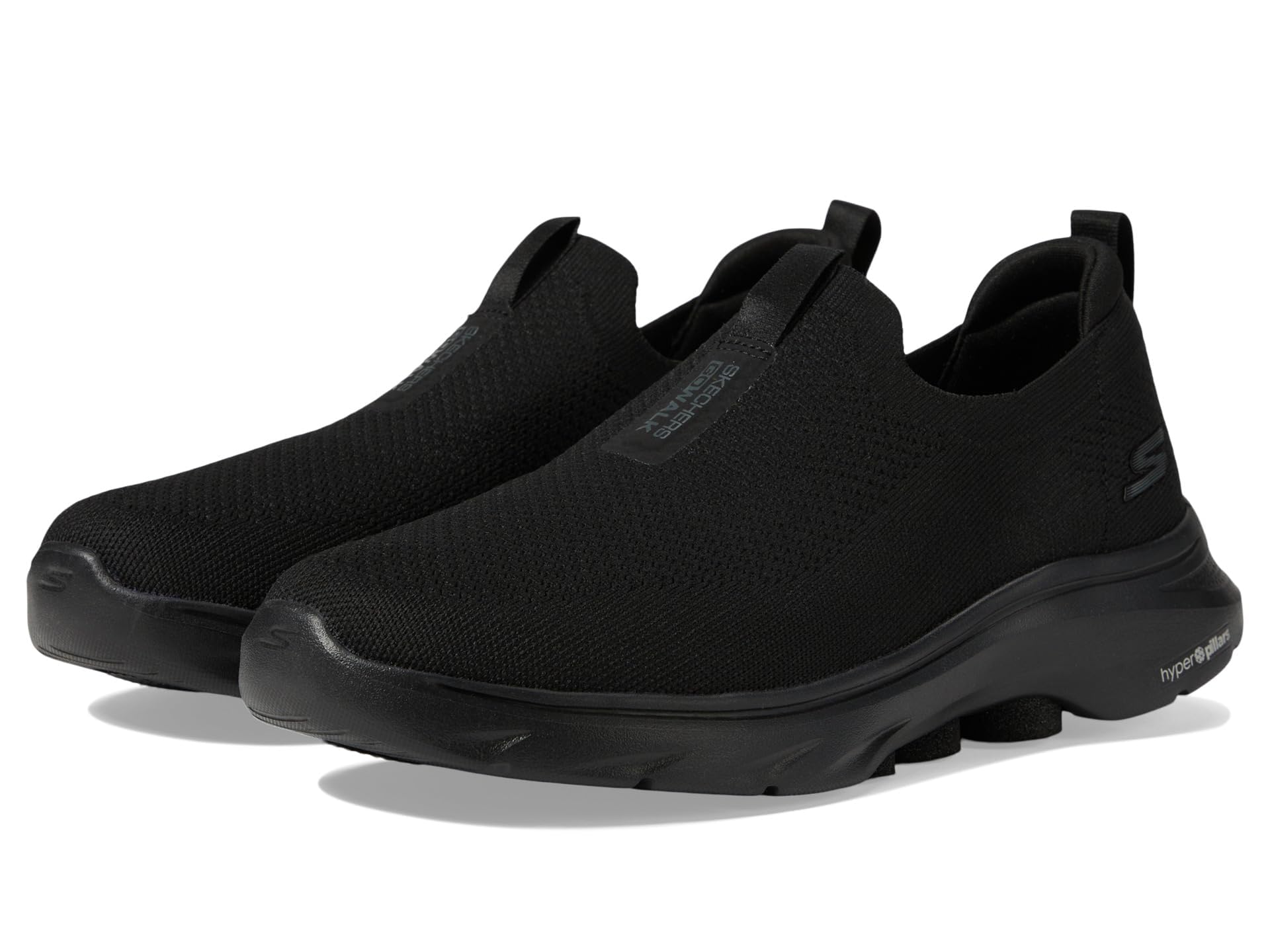 کفش مردانه SKECHERS GO WALK 7، اندازه ۴۴ یورو، رنگ مشکی/مشکی