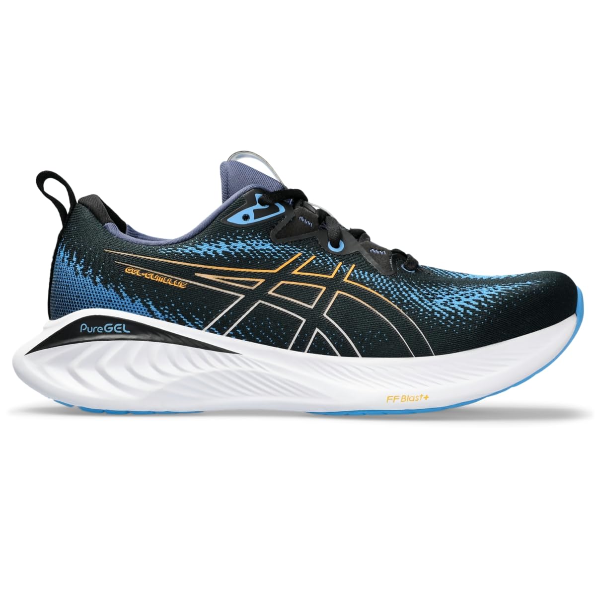 کفش ورزشی مردانه ASICS GEL-CUMULUS 25 M سایز 41.5 اروپا رنگ مشکی/زرد
