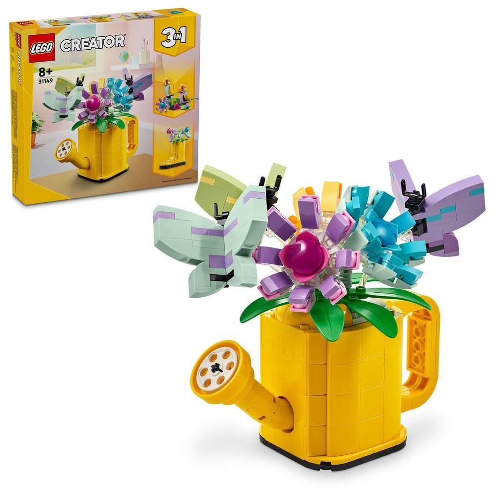 توی این وسیله‌ی بازی فلزی LEGO، دو بوت فلزی به همراه دو پرنده صورت گرفته است. این مجموعه حیوانات، به علاقه‌مندان به دختران، پسران و کودکان پیشنهاد می‌شود. این محصول شامل سه دست بازی پروانه است و به عنوان یک لوازم دستی خلاقانه برای رومیزی مناسب است. این محصول به عنوان یک هدیه عید رمضان زنانه مناسب است و با کد محصول 31149 عرضه می‌شود.