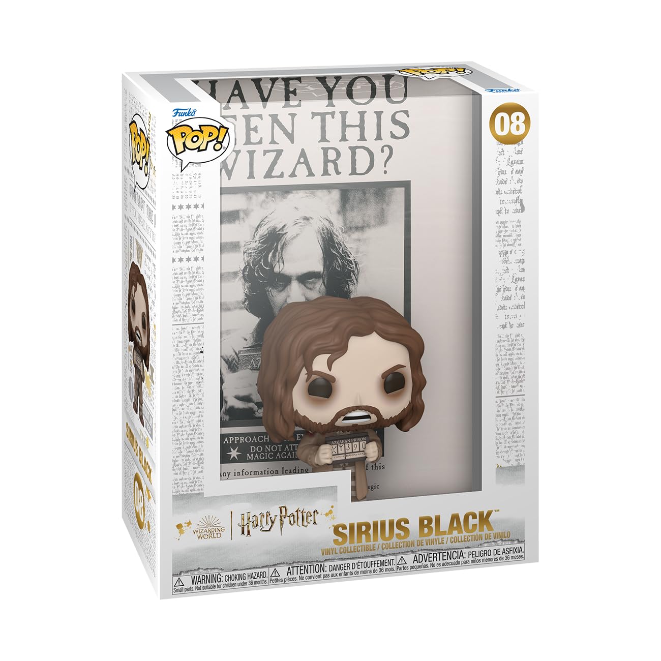 Funko Pop! Cover: هری پاتر زندانی آزکابان - پوستر با سریوس بلک
